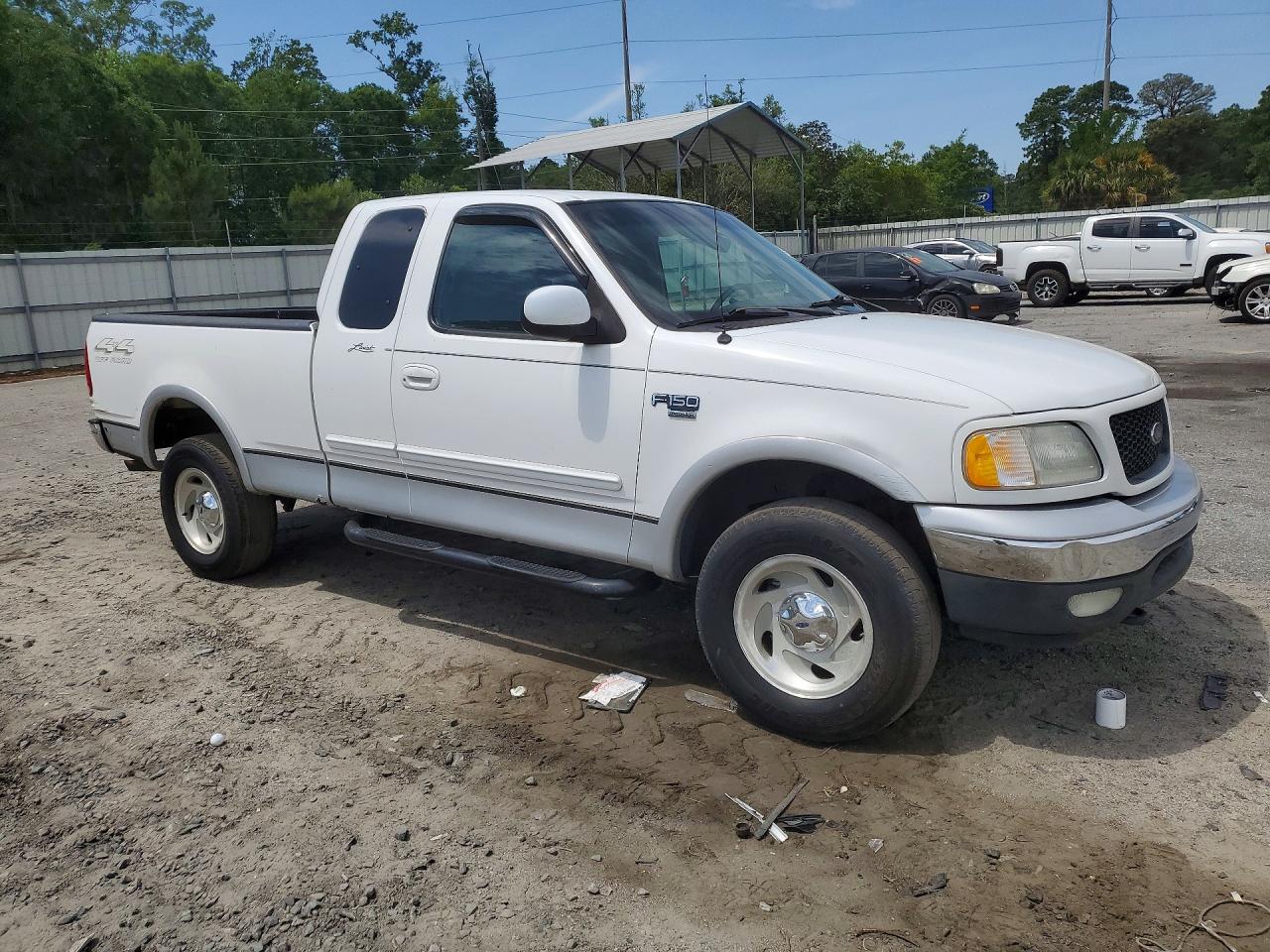 2000 Ford F150 White vin: 1FTRX18L3YNA38893