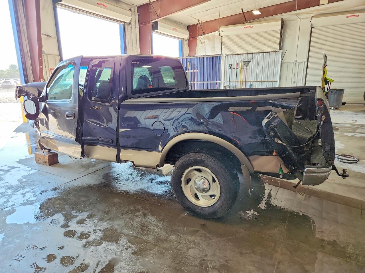 2001 Ford F150 Blue vin: 1FTRX18L41NA07979