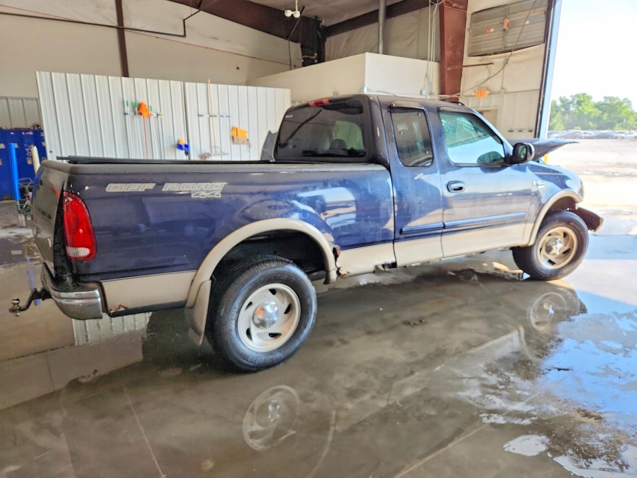 2001 Ford F150 Blue vin: 1FTRX18L41NA07979