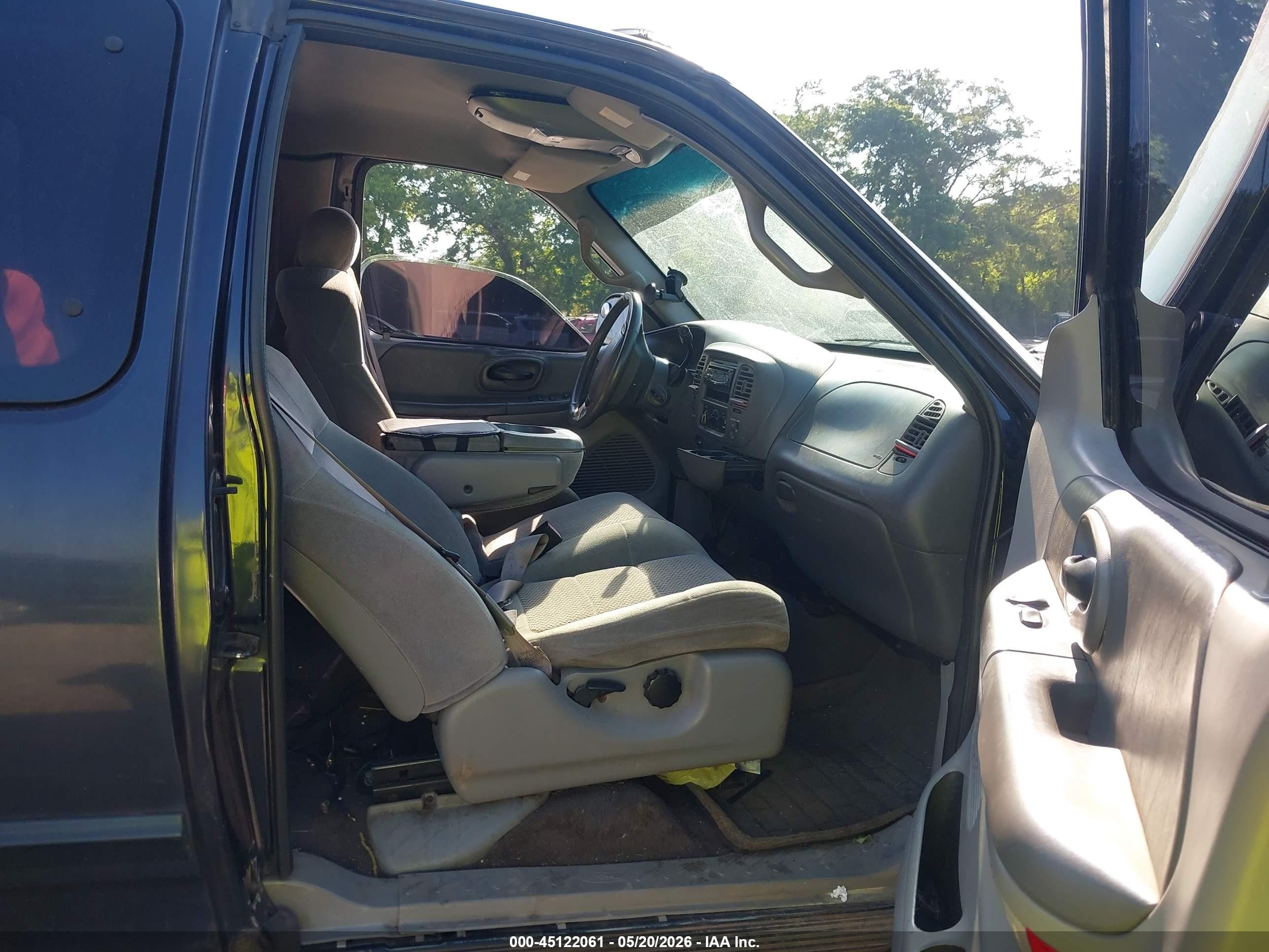 2001 Ford F-150 Lariat/xl/xlt Blue vin: 1FTRX18L41NB62595