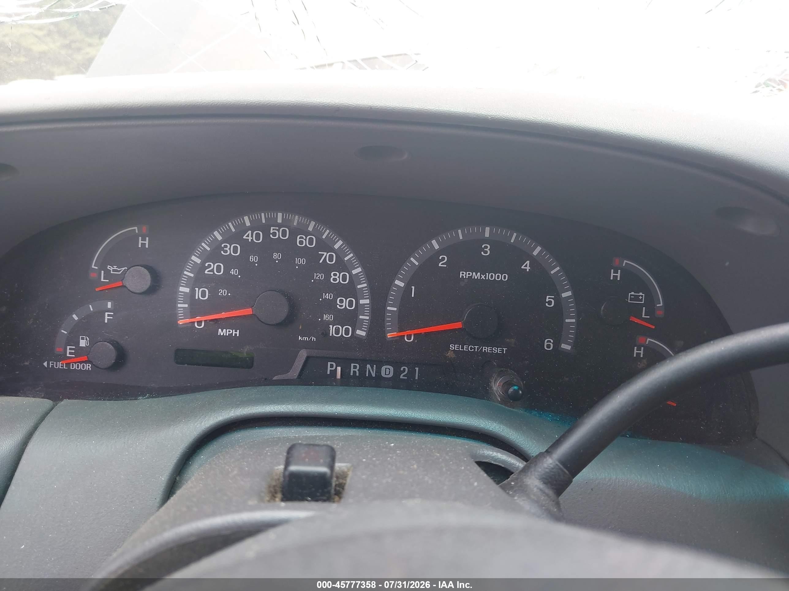 2001 Ford F-150 Lariat/xl/xlt Blue vin: 1FTRX18L41NB81275
