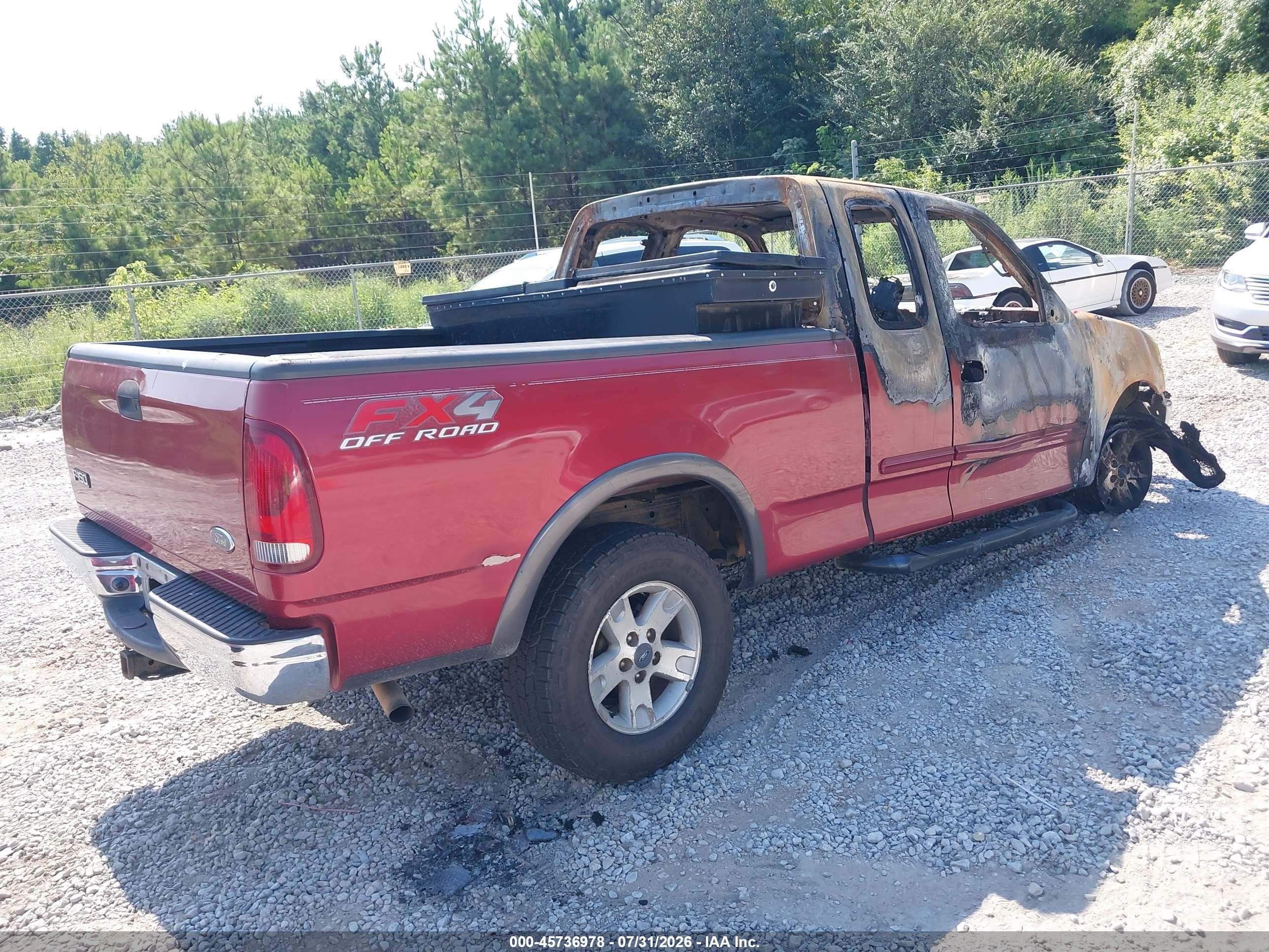 2002 Ford F-150 Lariat/xl/xlt Красный vin: 1FTRX18L42NA88127