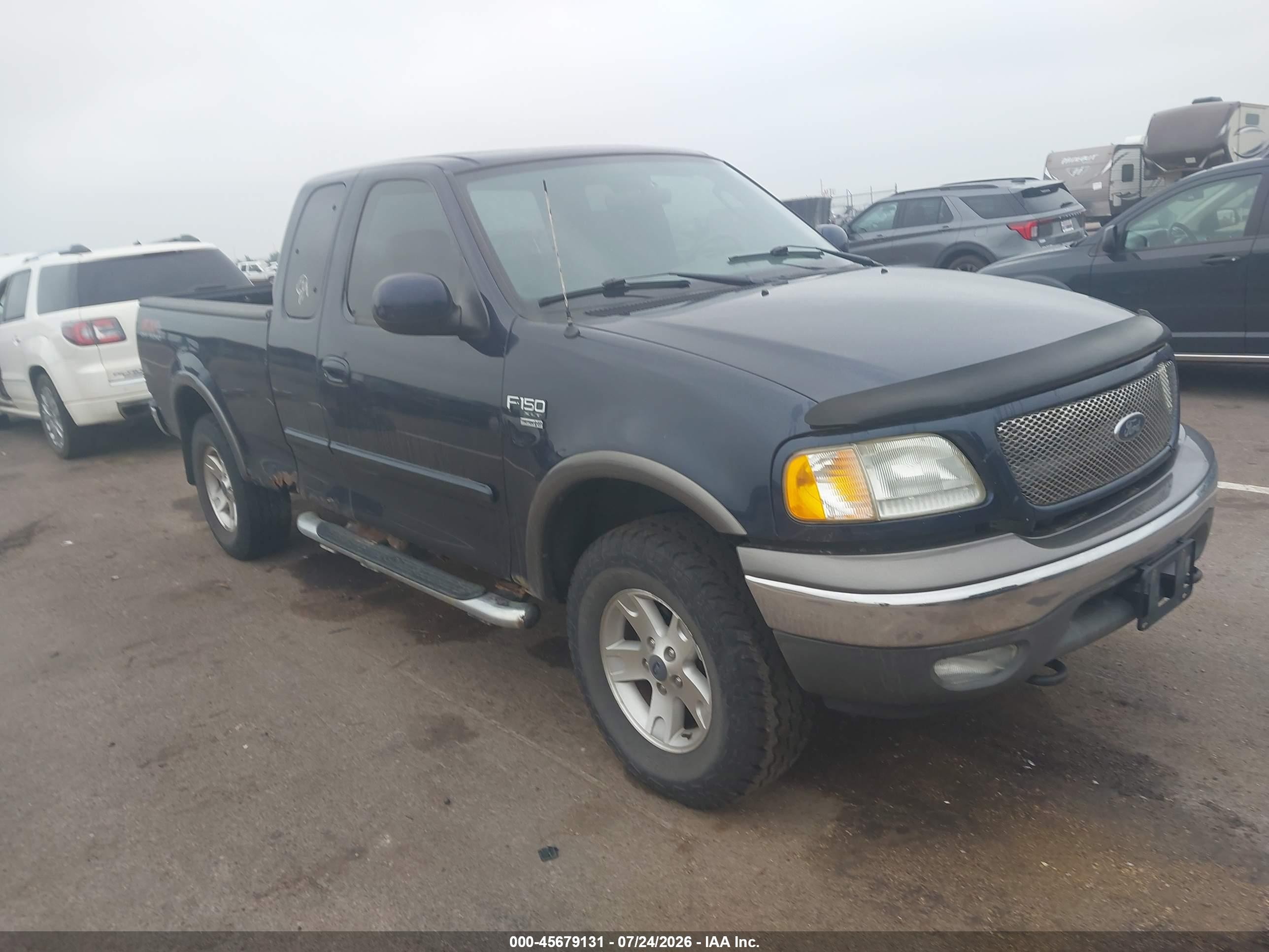 2003 Ford F-150 Lariat/xl/xlt Синий vin: 1FTRX18L43NB59456