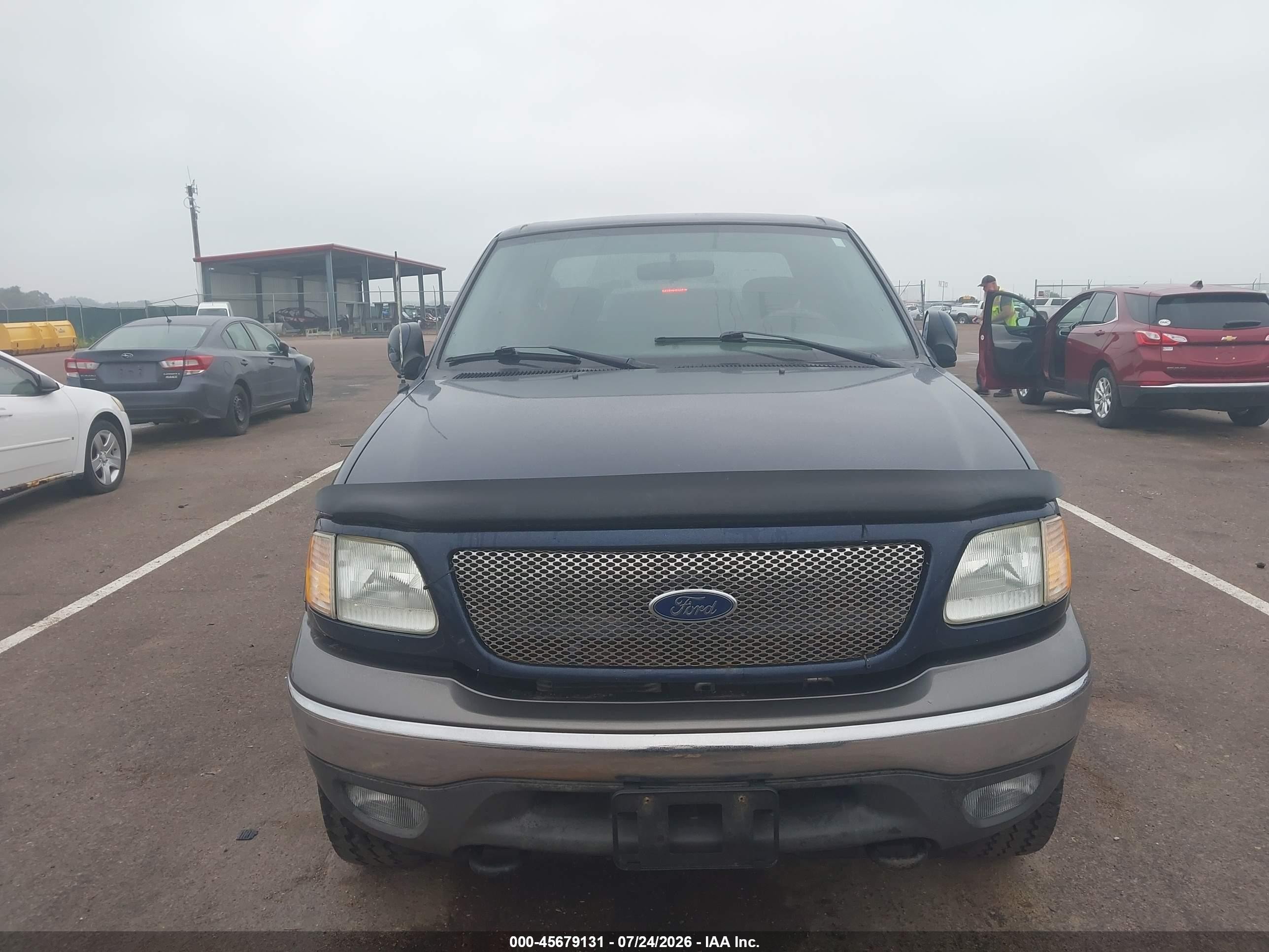 2003 Ford F-150 Lariat/xl/xlt Синий vin: 1FTRX18L43NB59456