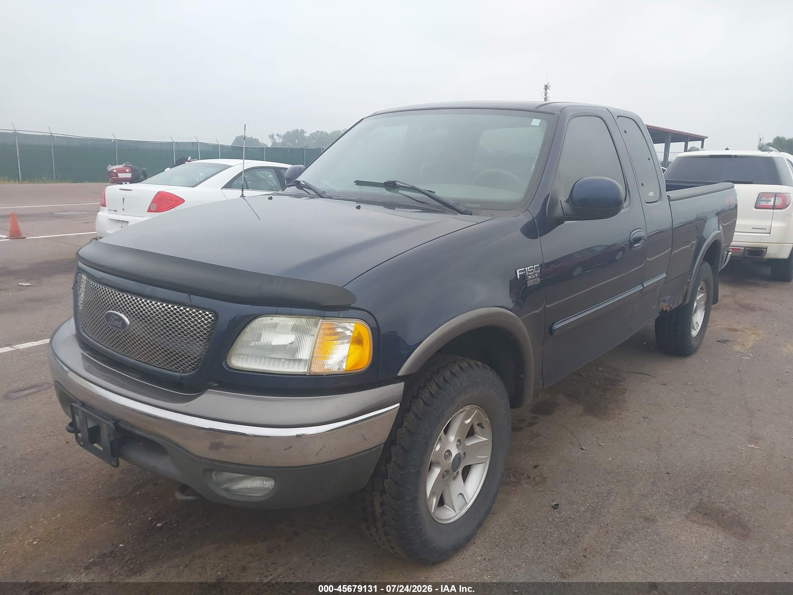 2003 Ford F-150 Lariat/xl/xlt Синий vin: 1FTRX18L43NB59456
