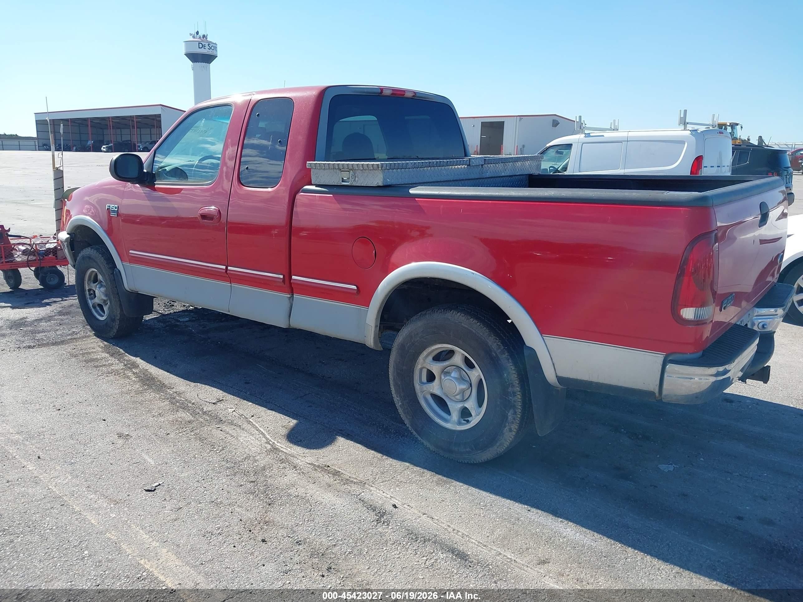 1998 Ford F-150 Lariat/standard/xl/xlt Red vin: 1FTRX18L4WKA98292