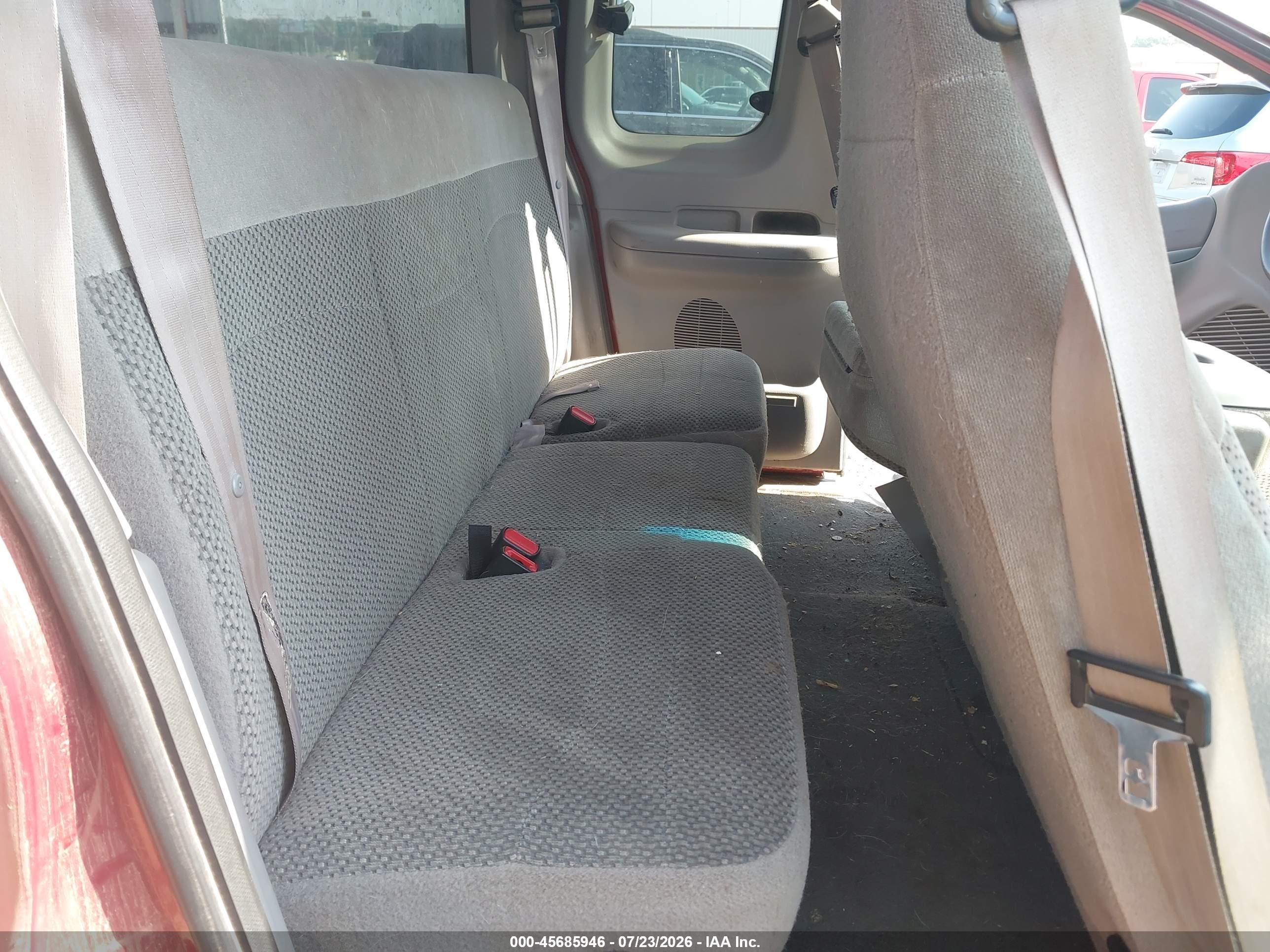 1999 Ford F-150 Lariat/xl/xlt Burgundy vin: 1FTRX18L4XKA15087