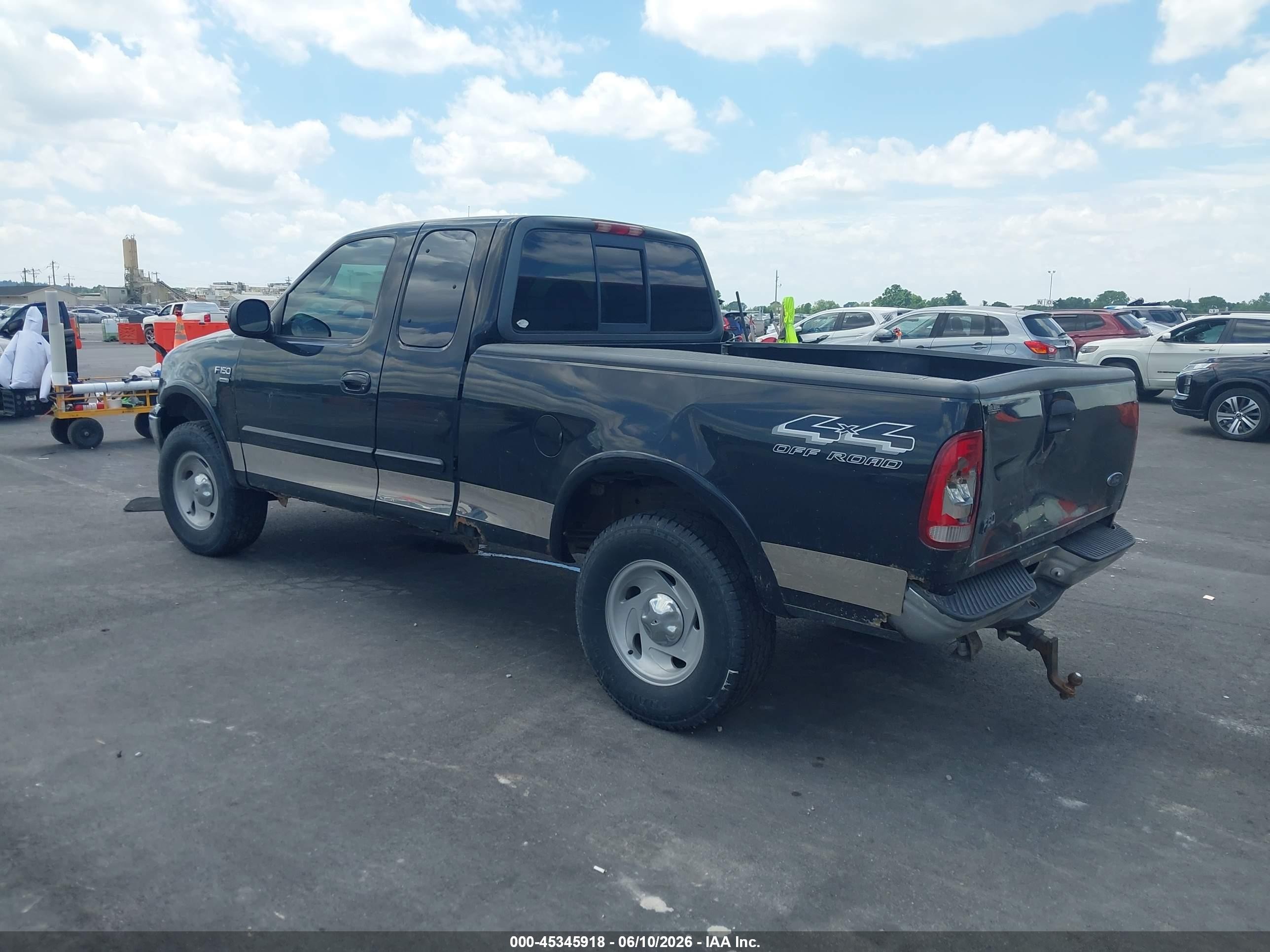 2000 Ford F-150 Lariat/work Series/xl/xlt Black vin: 1FTRX18L4YNB01080