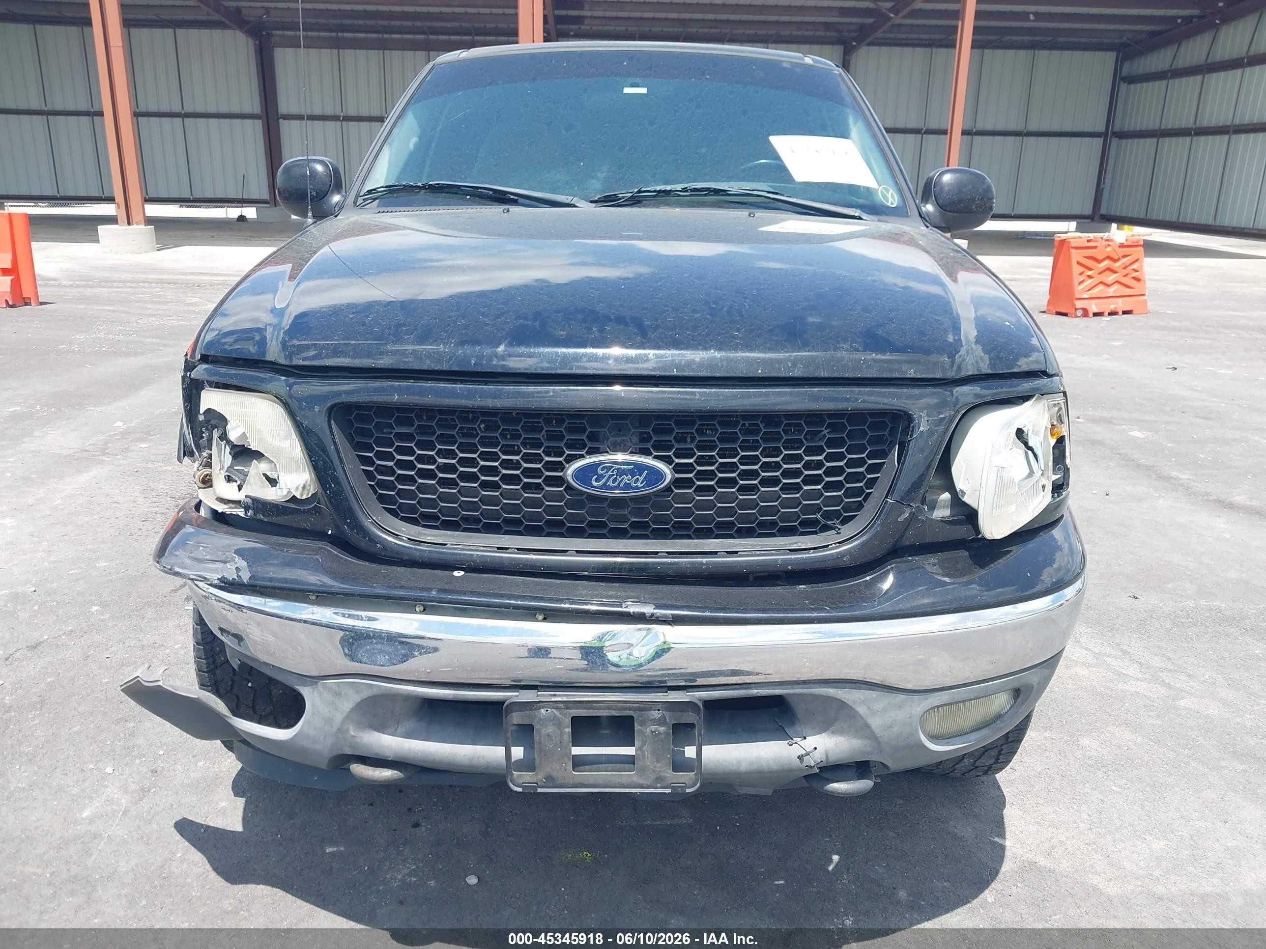 2000 Ford F-150 Lariat/work Series/xl/xlt Black vin: 1FTRX18L4YNB01080