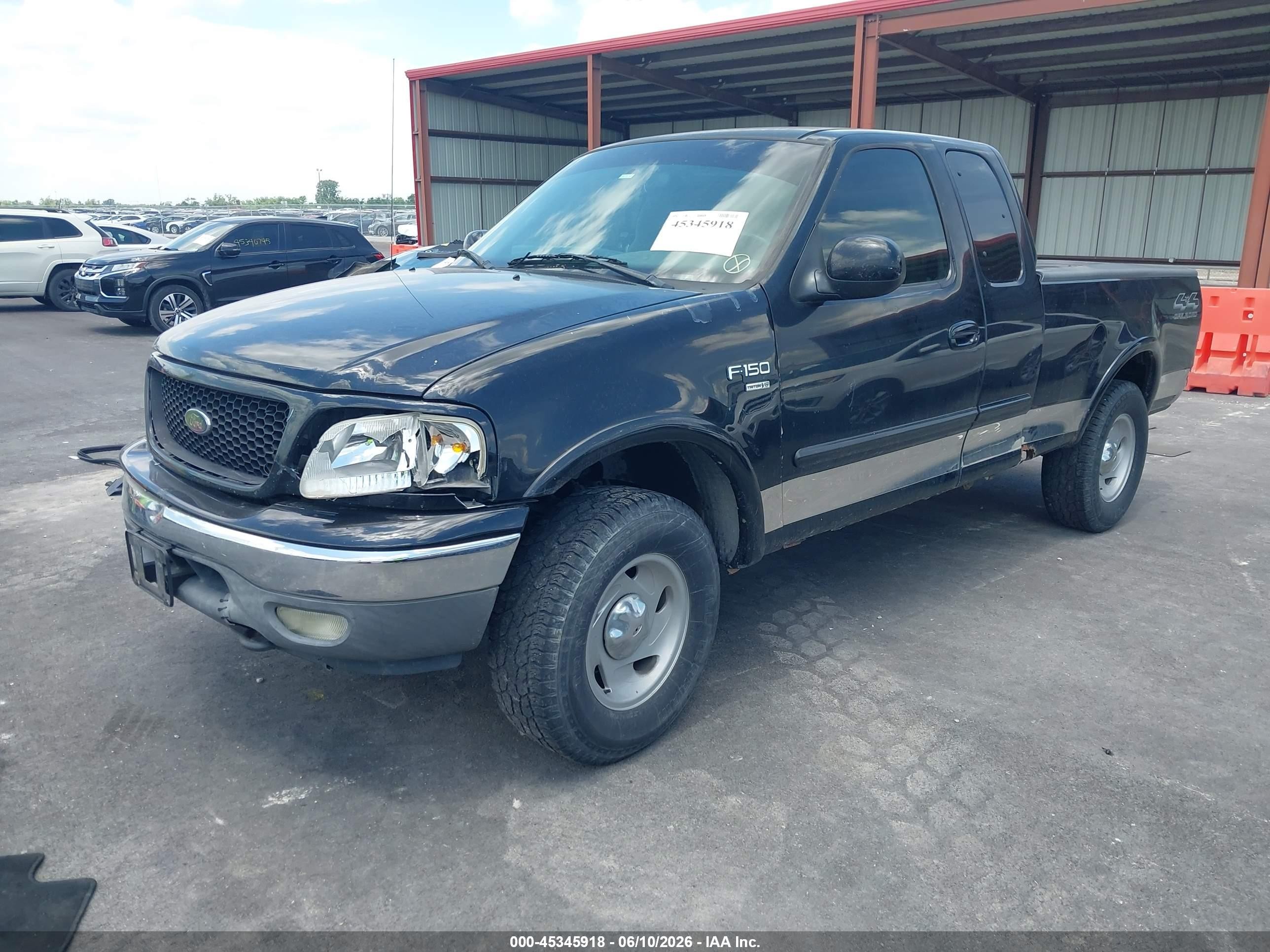 2000 Ford F-150 Lariat/work Series/xl/xlt Black vin: 1FTRX18L4YNB01080