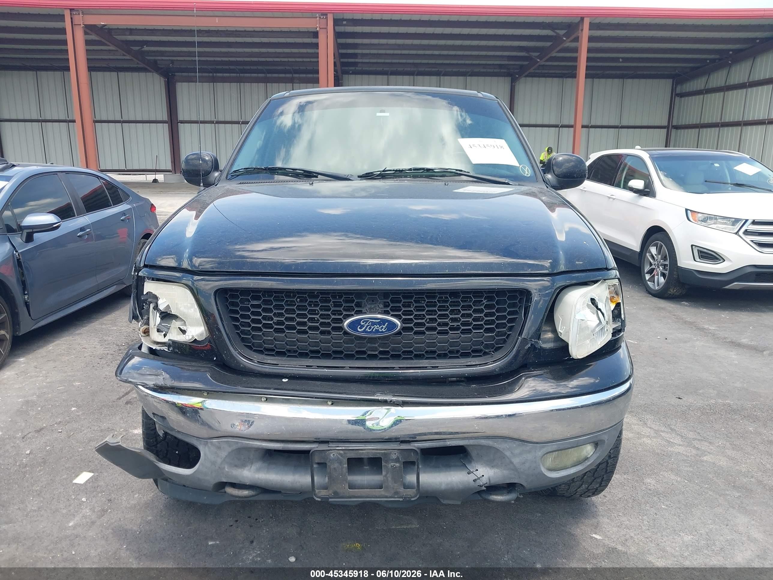2000 Ford F-150 Lariat/work Series/xl/xlt Black vin: 1FTRX18L4YNB01080
