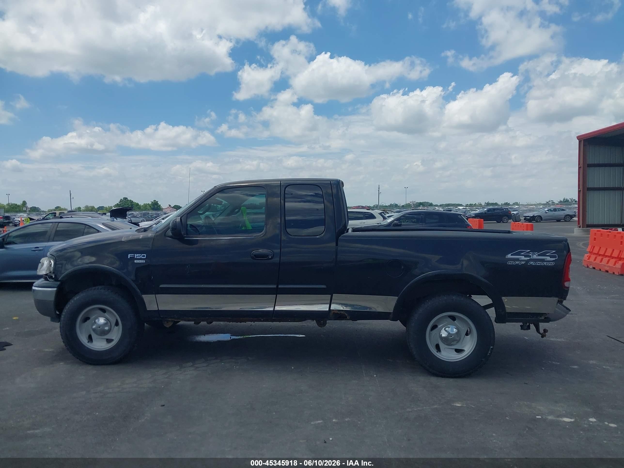 2000 Ford F-150 Lariat/work Series/xl/xlt Black vin: 1FTRX18L4YNB01080