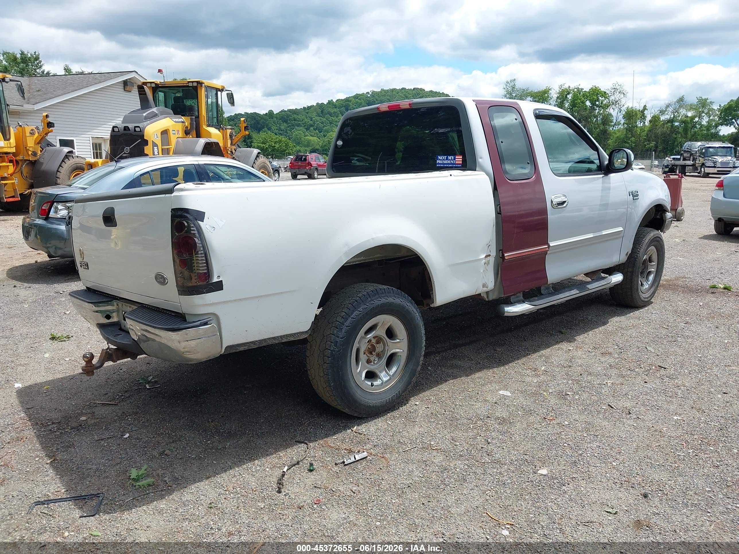 2000 Ford F-150 Lariat/work Series/xl/xlt Silver vin: 1FTRX18L4YNB55916