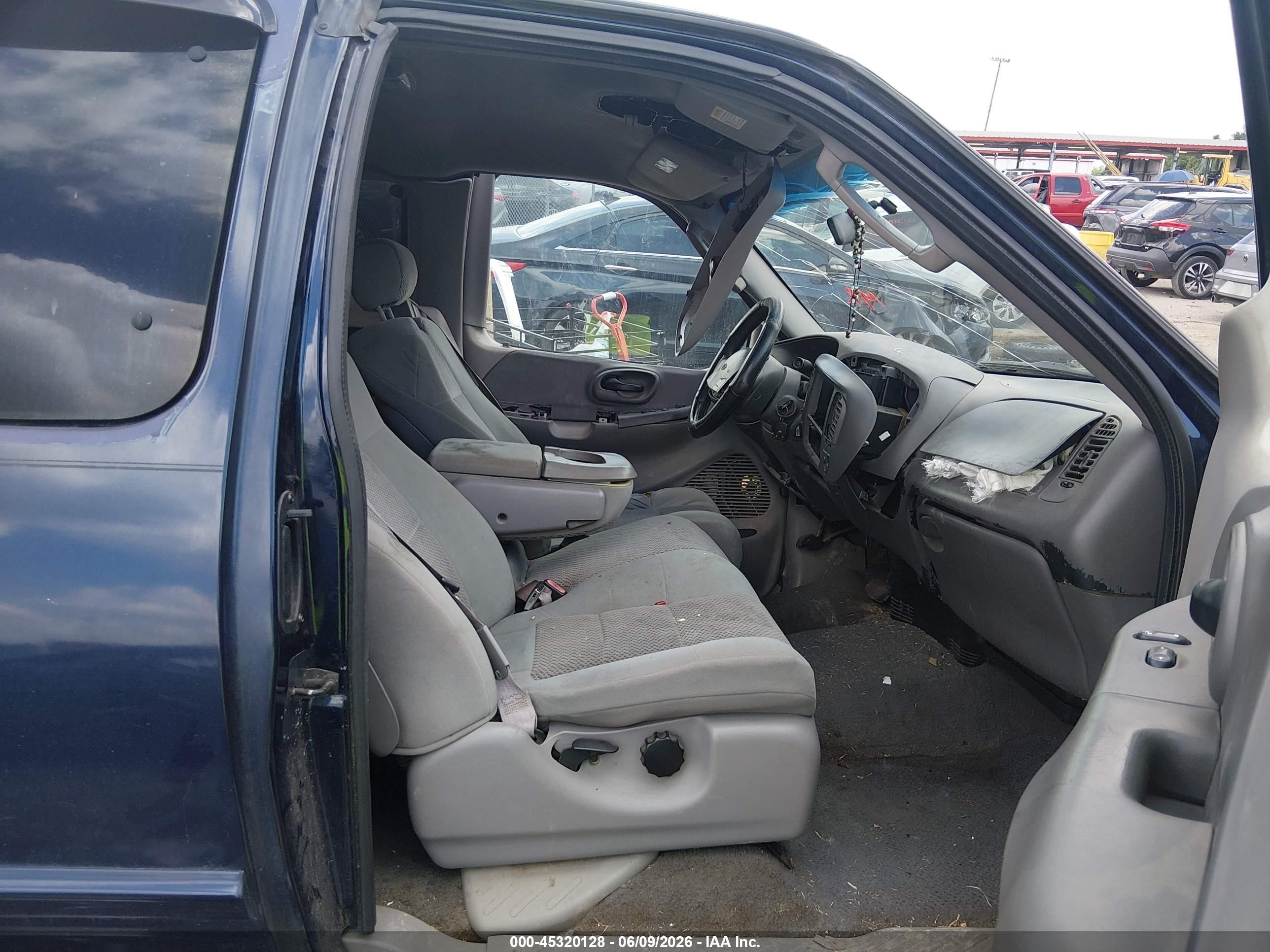 2002 Ford F-150 Lariat/xl/xlt Blue vin: 1FTRX18L52NB49386