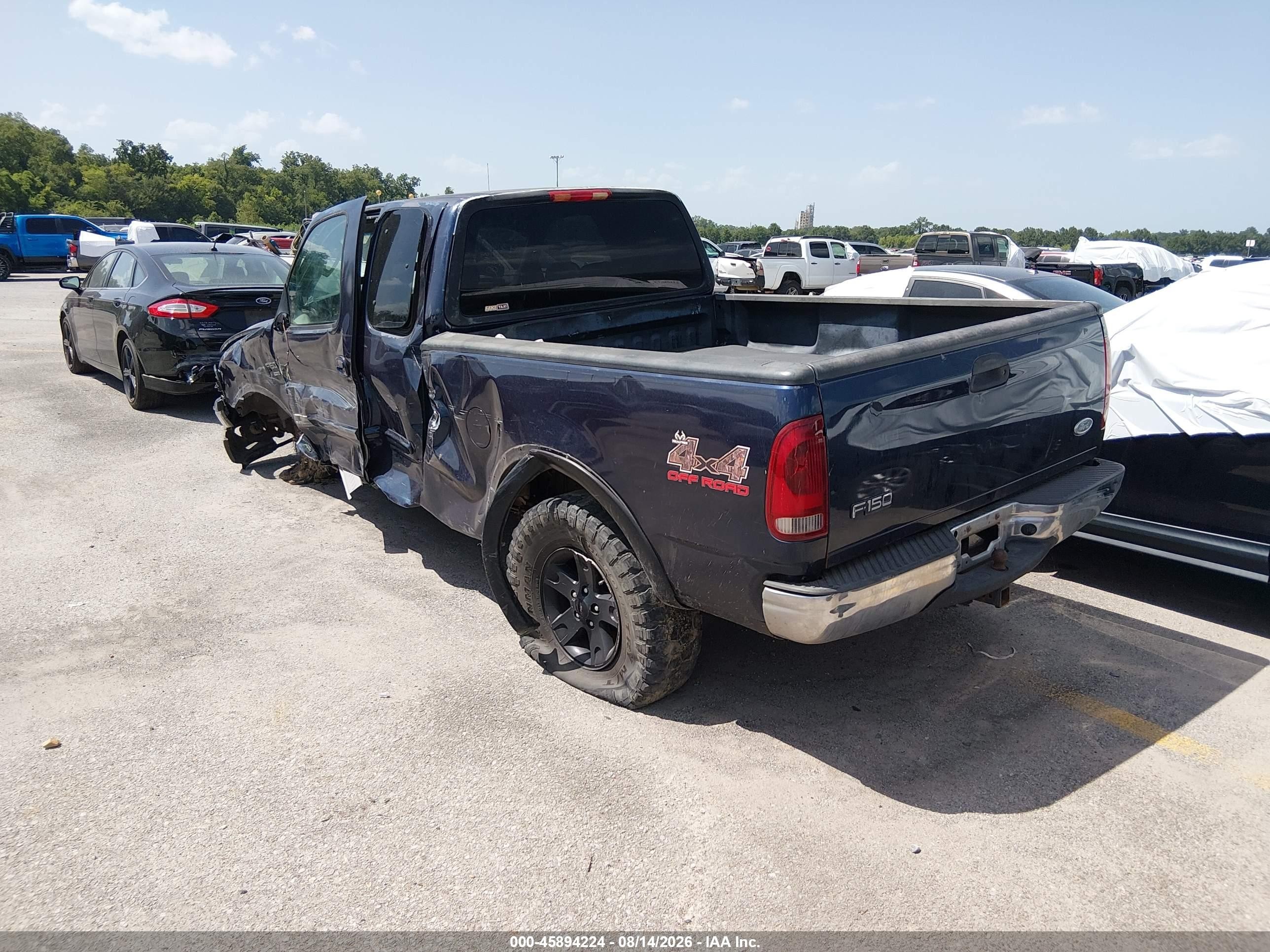 2002 Ford F-150 Lariat/xl/xlt Синий vin: 1FTRX18L52NB49386