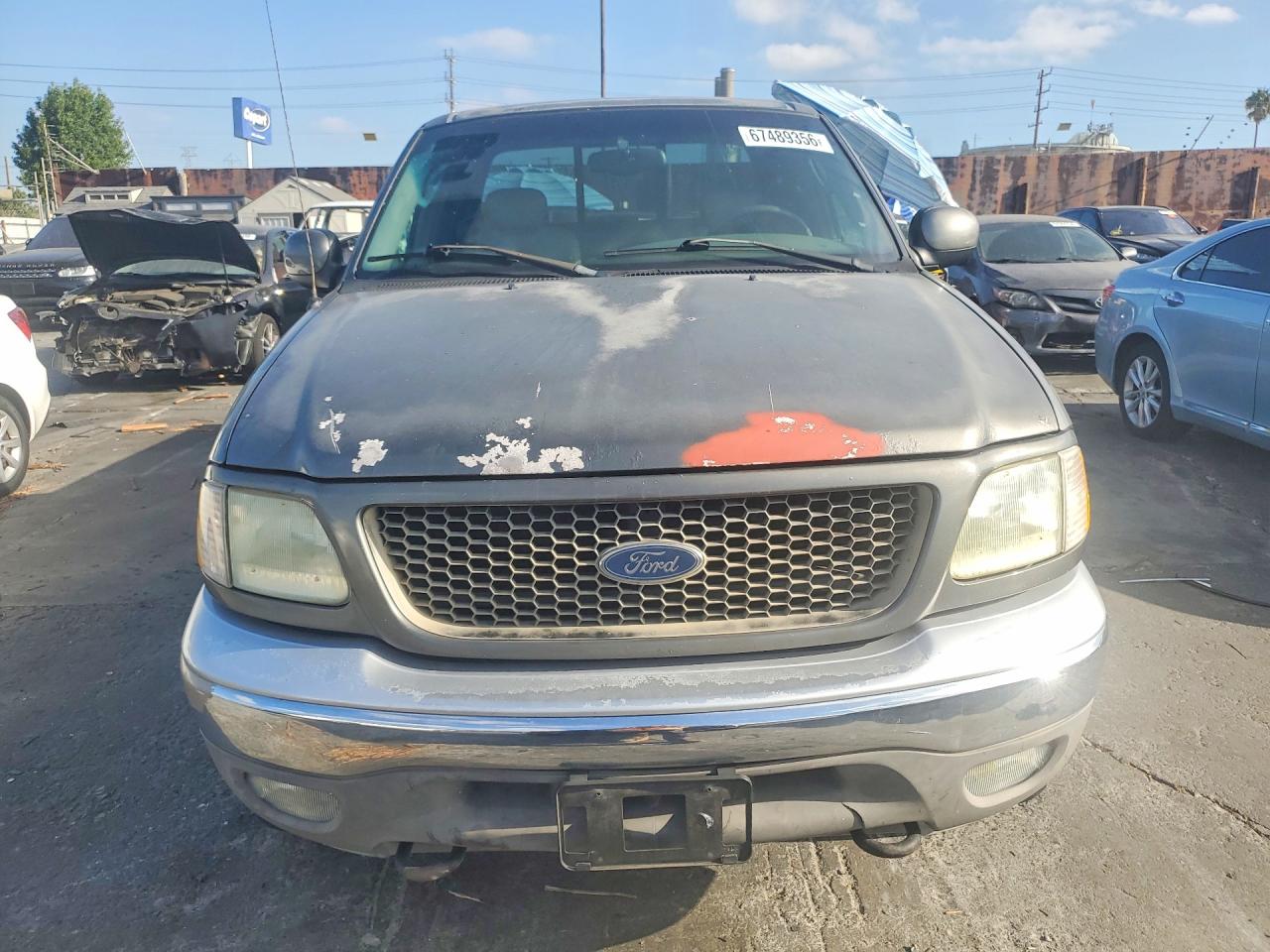 2003 Ford F150 Gray vin: 1FTRX18L53NB87914