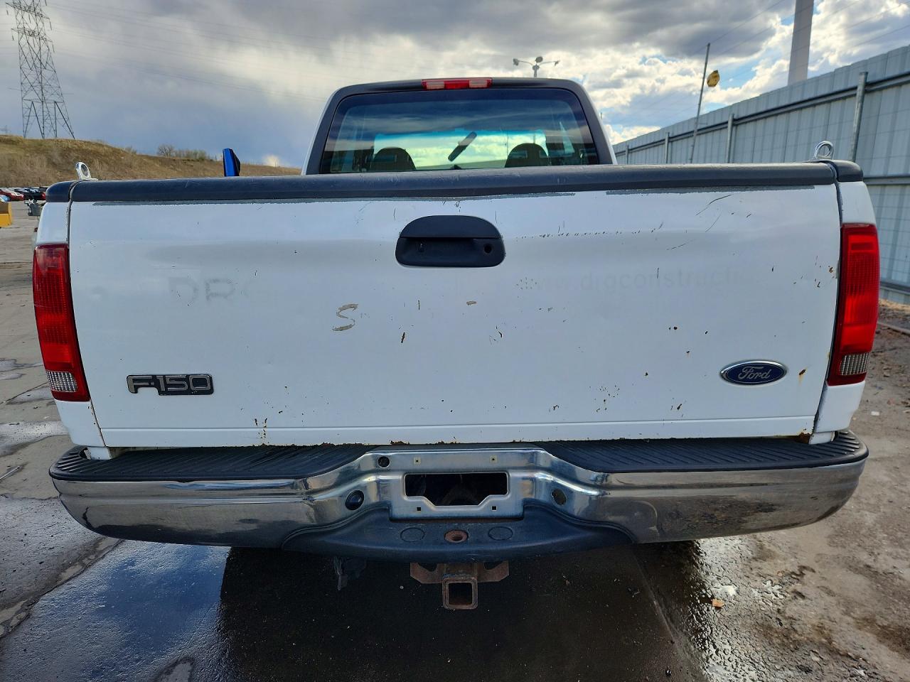 2001 Ford F150 White vin: 1FTRX18L61NB80208