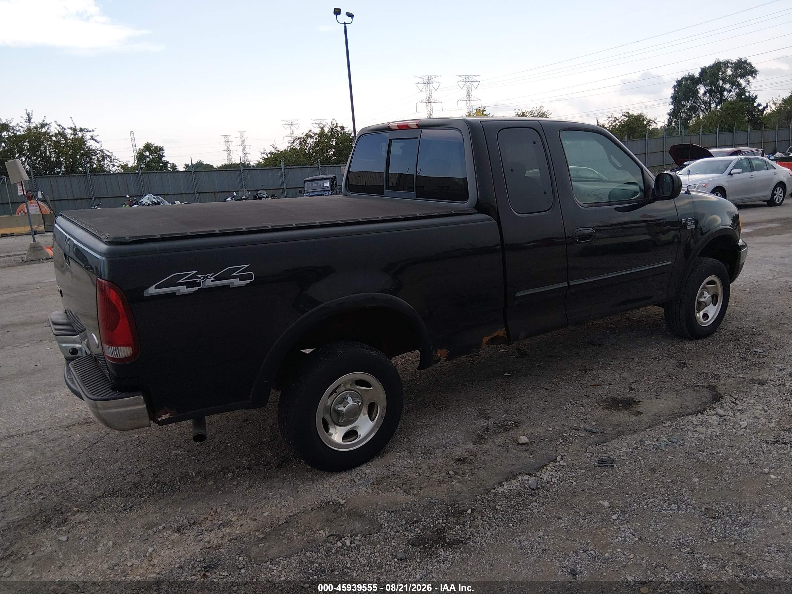 2002 Ford F150   Черный vin: 1FTRX18L62NA18094