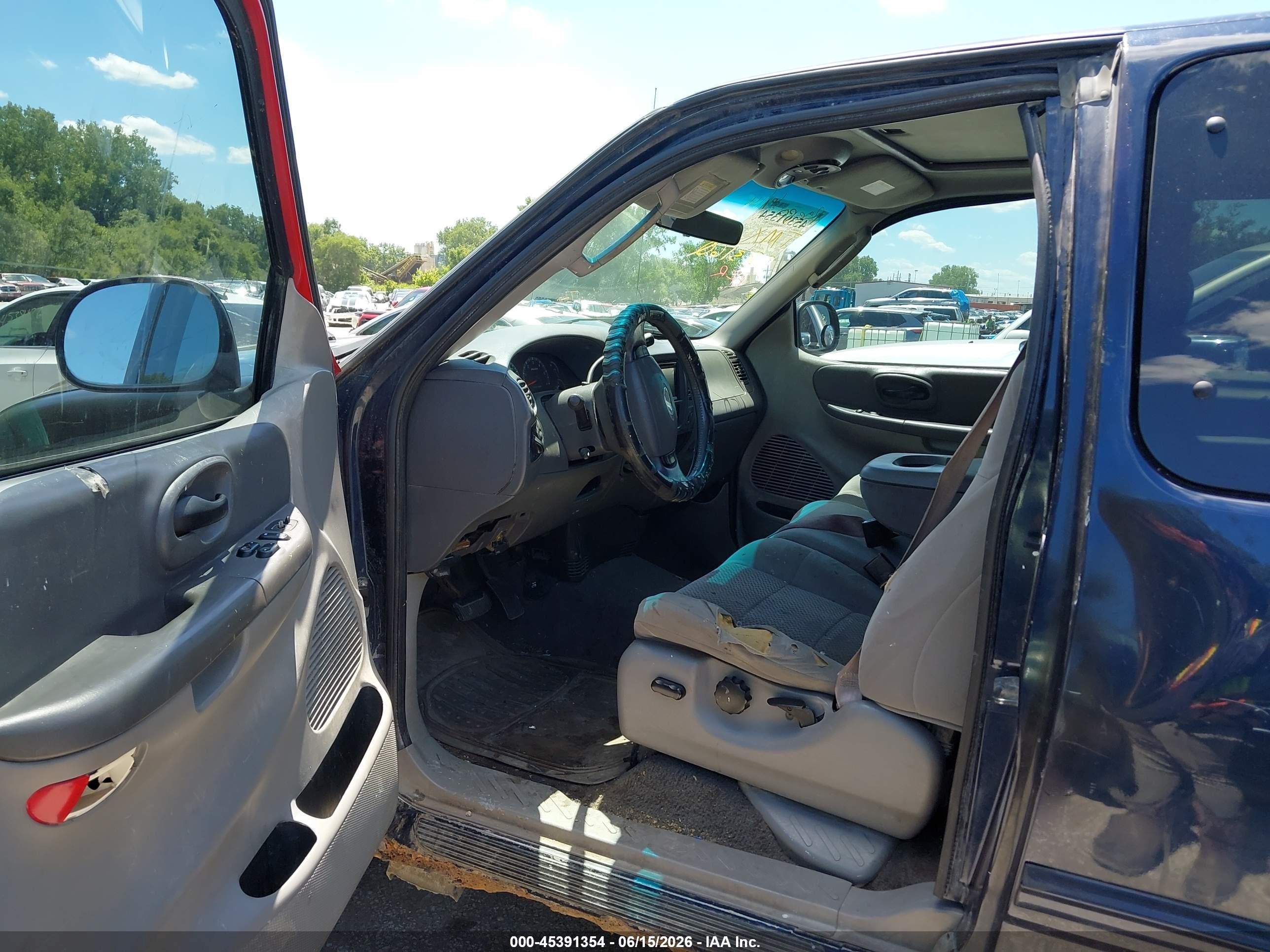 2002 Ford F-150 Lariat/xl/xlt Blue vin: 1FTRX18L62NB83160