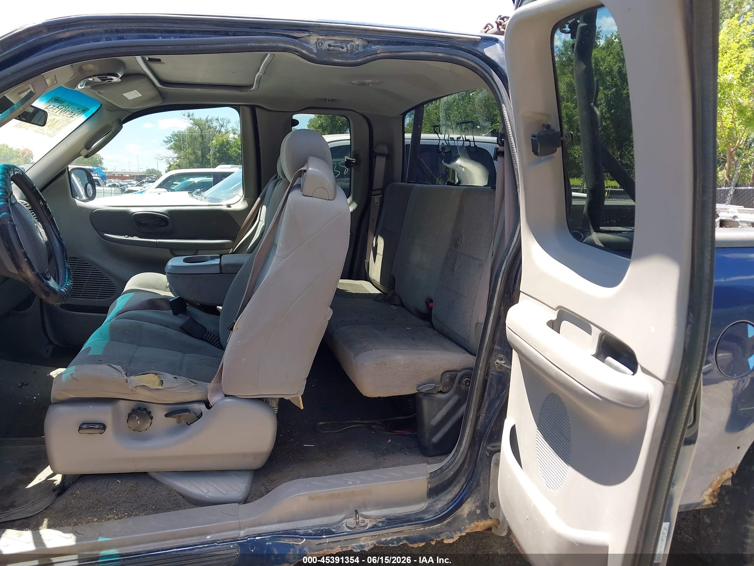 2002 Ford F-150 Lariat/xl/xlt Blue vin: 1FTRX18L62NB83160