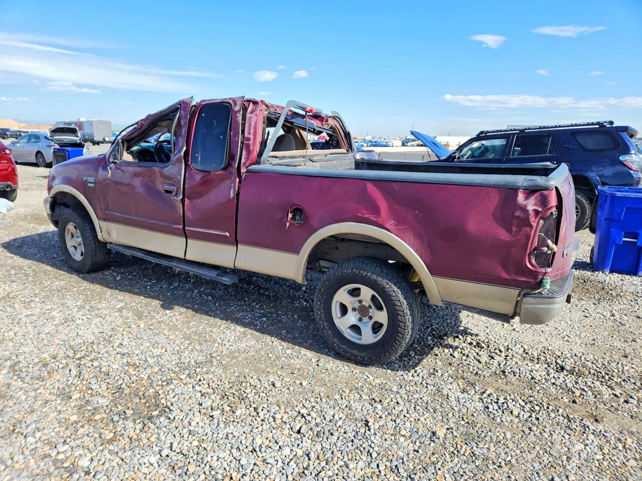 1999 Ford F150 Red vin: 1FTRX18L6XKA60970