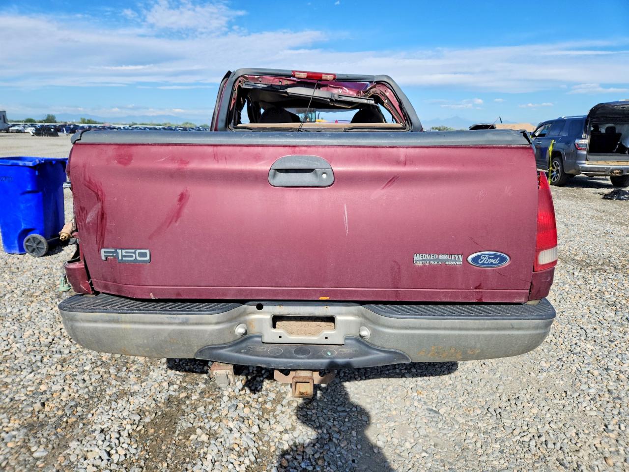 1999 Ford F150 Red vin: 1FTRX18L6XKA60970