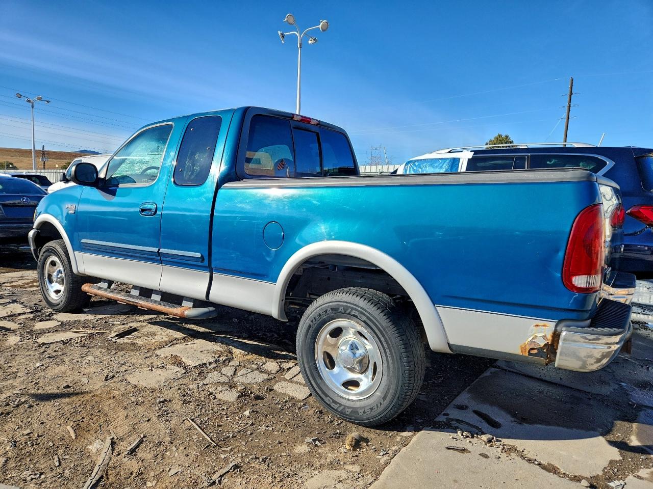 1999 Ford F150 Teal vin: 1FTRX18L6XKC13976