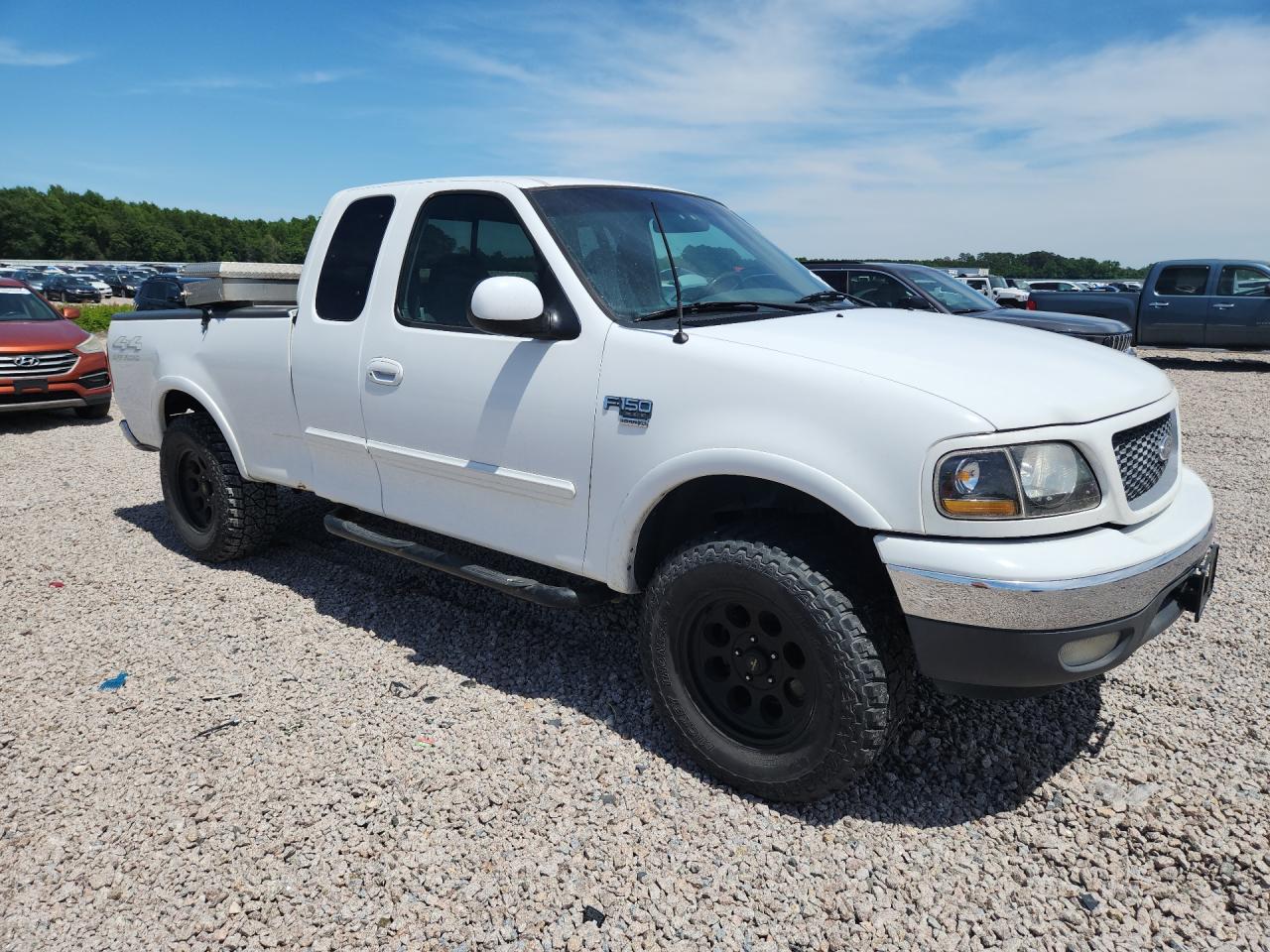 1999 Ford F150 White vin: 1FTRX18L6XNB60355
