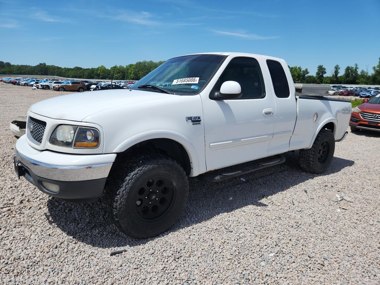 1999 Ford F150 White vin: 1FTRX18L6XNB60355