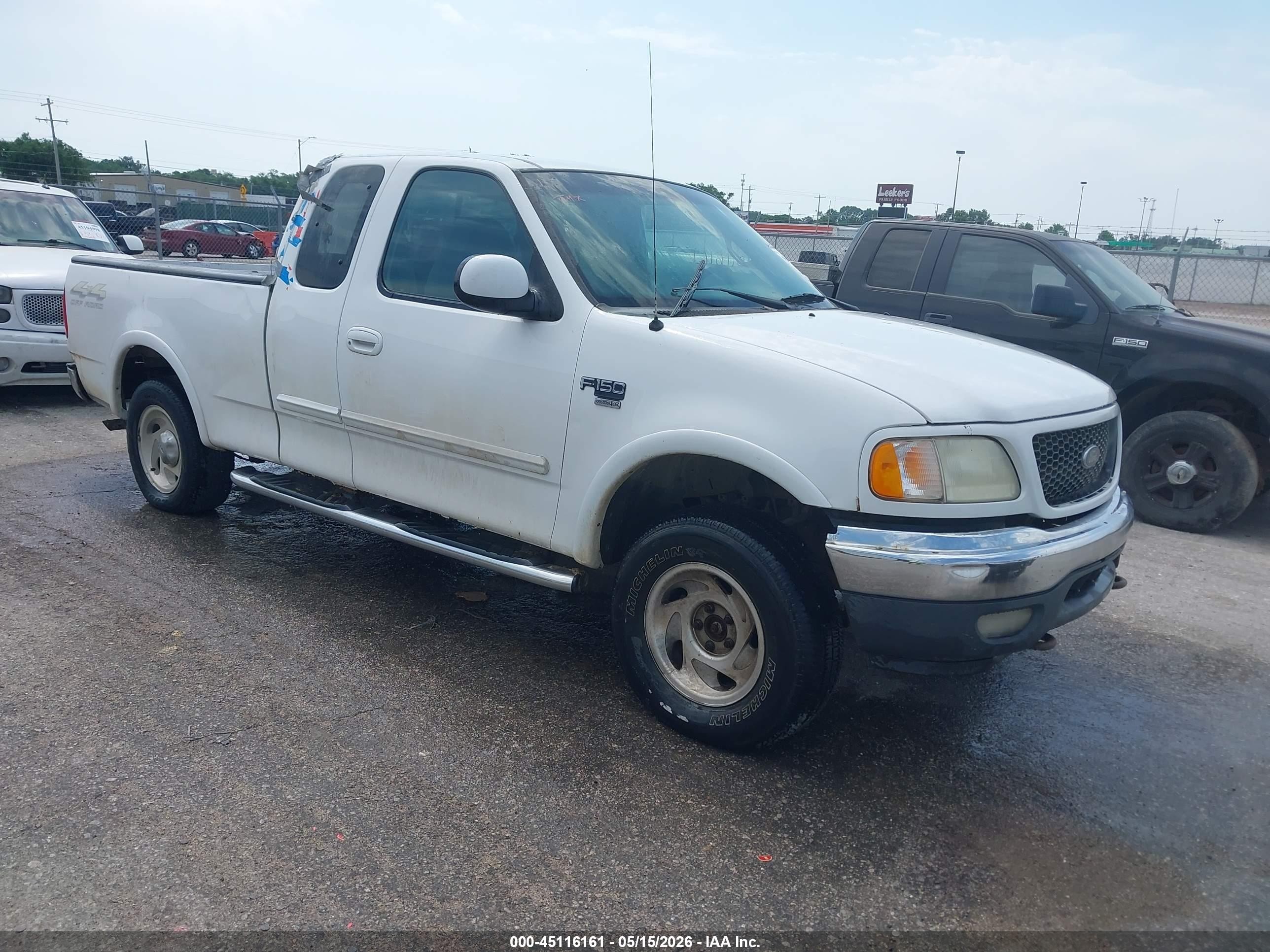 2000 Ford F-150 Lariat/work Series/xl/xlt White vin: 1FTRX18L6YNC27568
