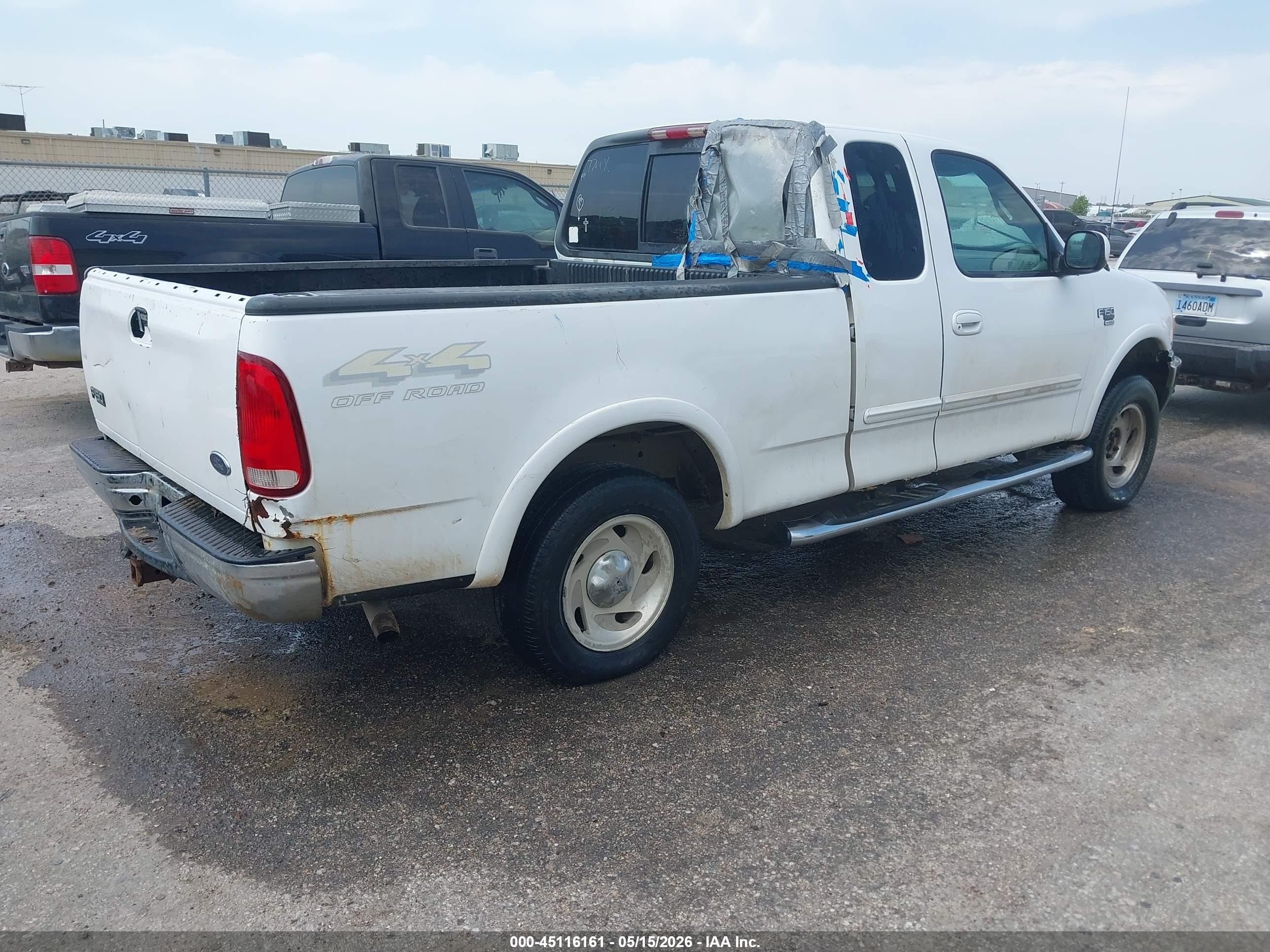 2000 Ford F-150 Lariat/work Series/xl/xlt White vin: 1FTRX18L6YNC27568
