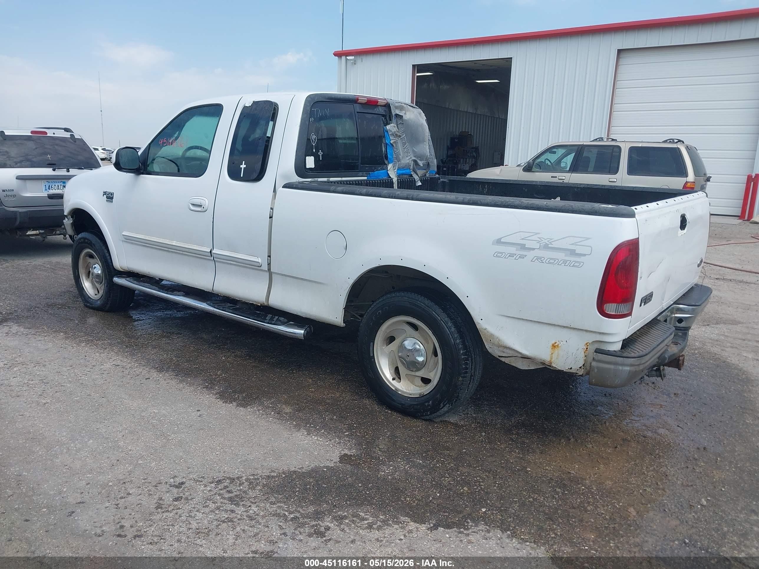 2000 Ford F-150 Lariat/work Series/xl/xlt White vin: 1FTRX18L6YNC27568