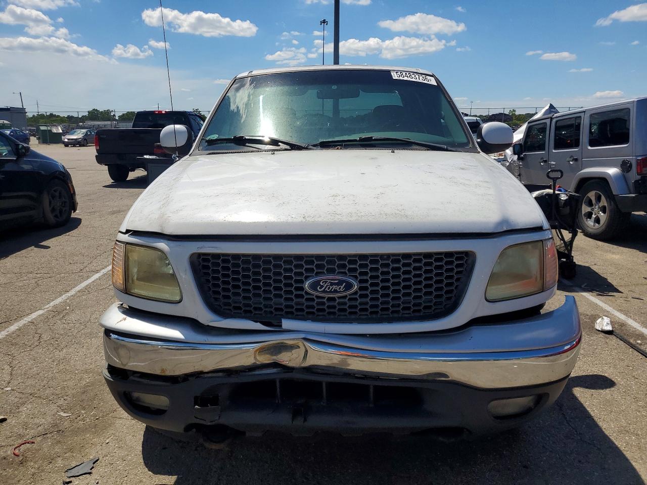 2001 Ford F150 Белый vin: 1FTRX18L71NB54751