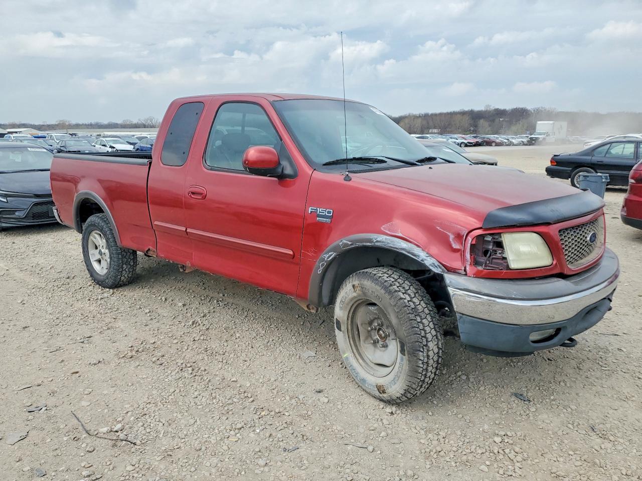 2002 Ford F150 Red vin: 1FTRX18L72NB68649