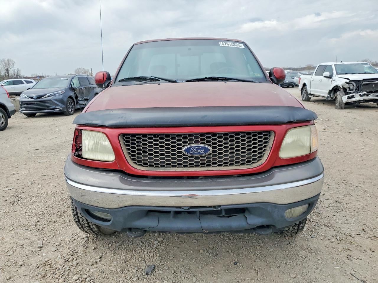 2002 Ford F150 Red vin: 1FTRX18L72NB68649