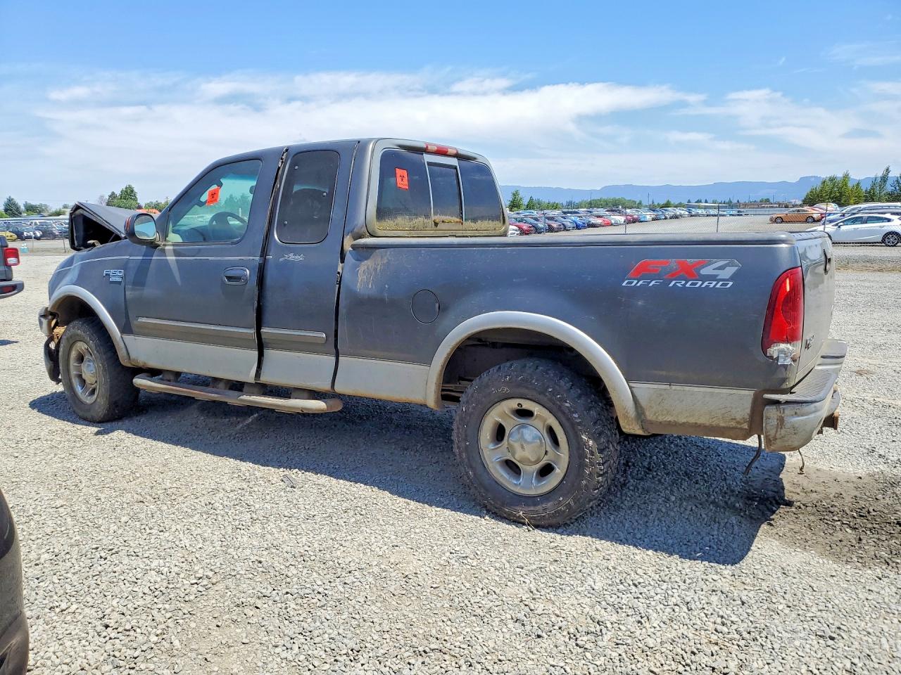 2002 Ford F150 Серый vin: 1FTRX18L72NB90599