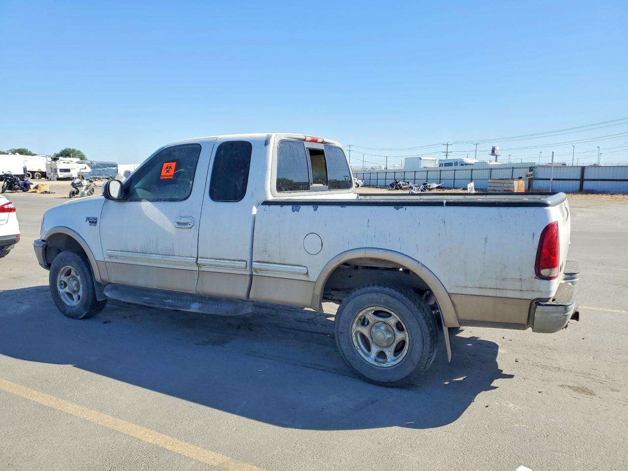 1998 Ford F150 White vin: 1FTRX18L7WKC12043