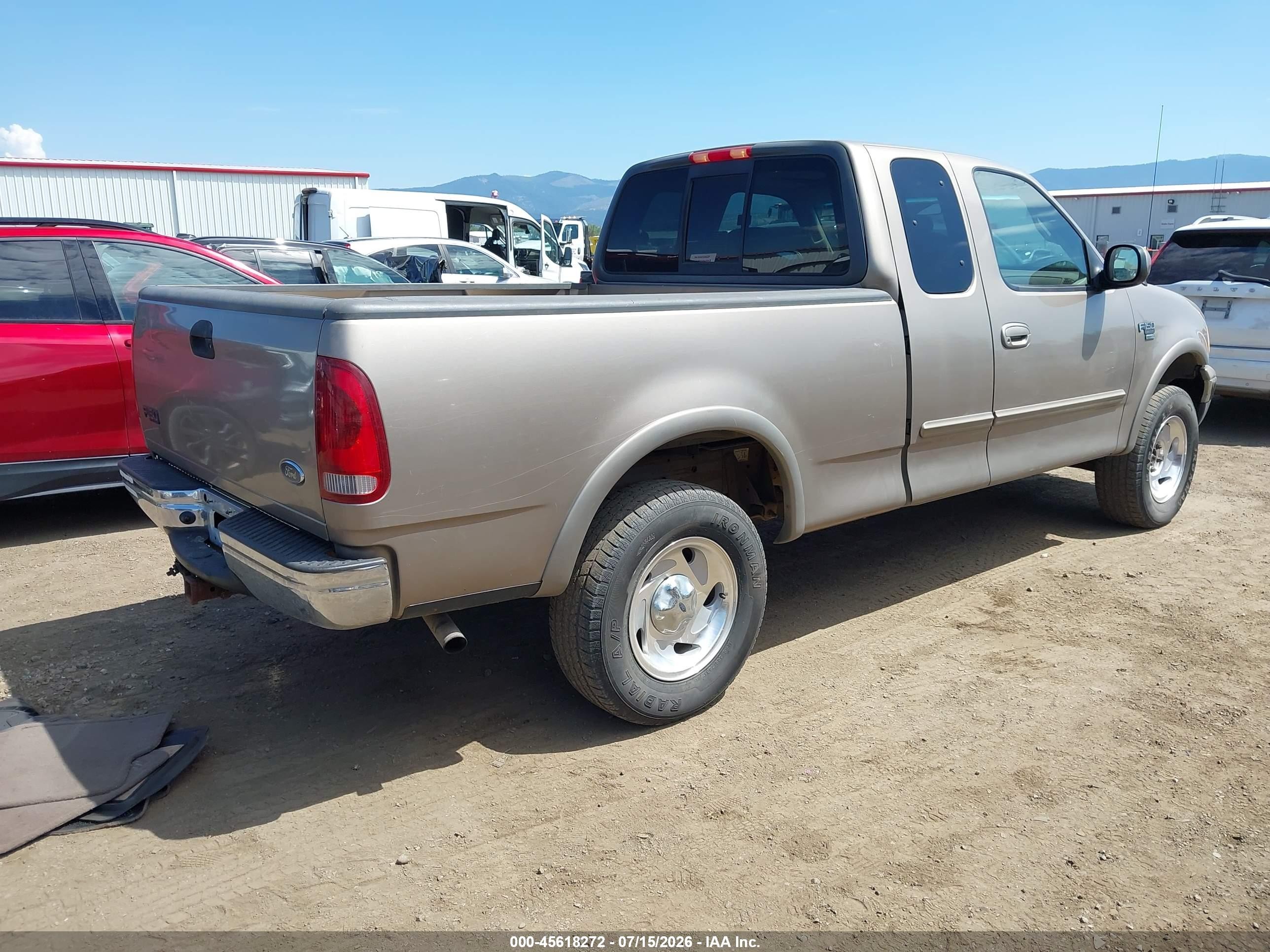 2001 Ford F-150 Lariat/xl/xlt Коричневый vin: 1FTRX18L81KF81163
