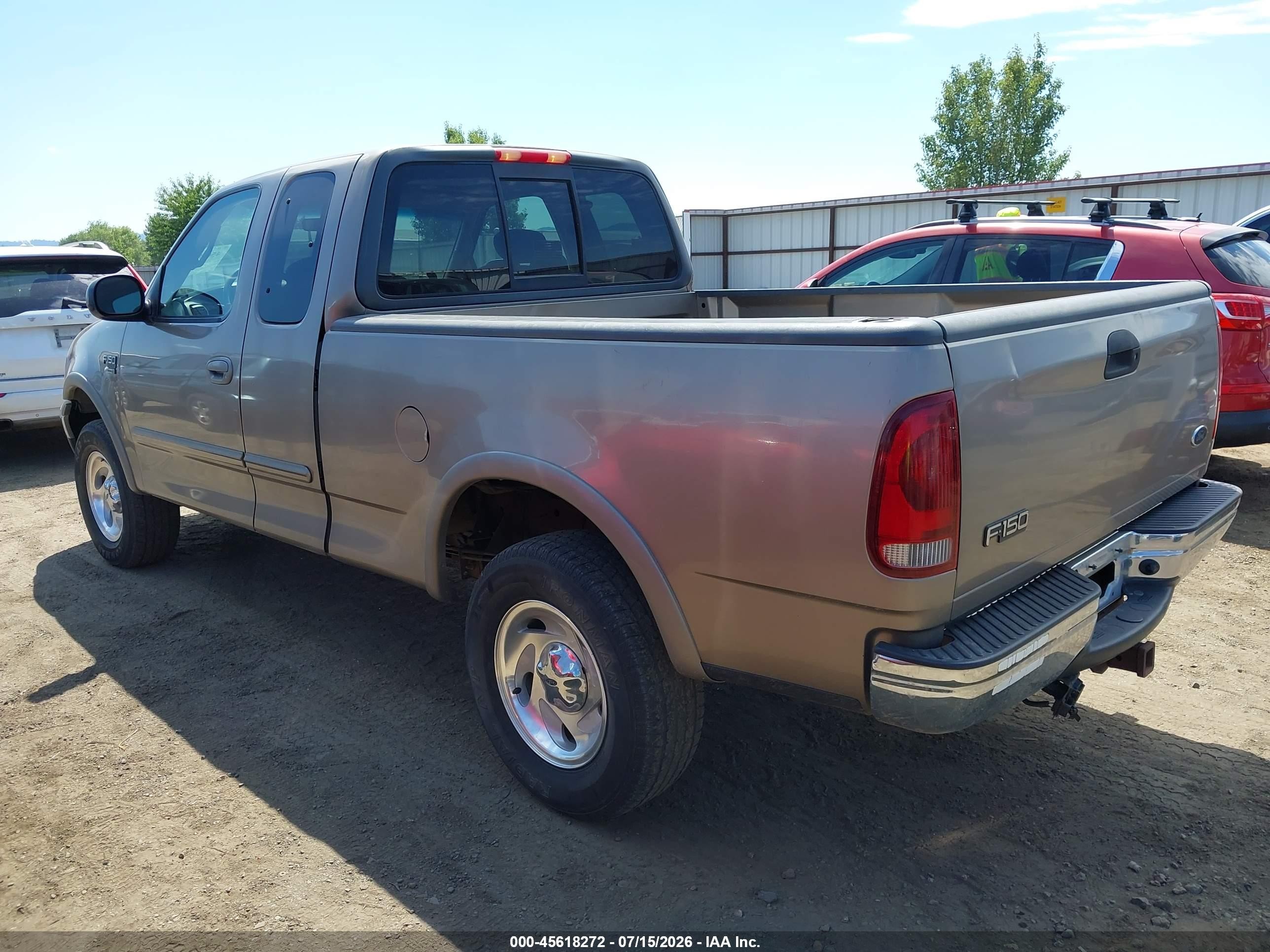 2001 Ford F-150 Lariat/xl/xlt Коричневый vin: 1FTRX18L81KF81163