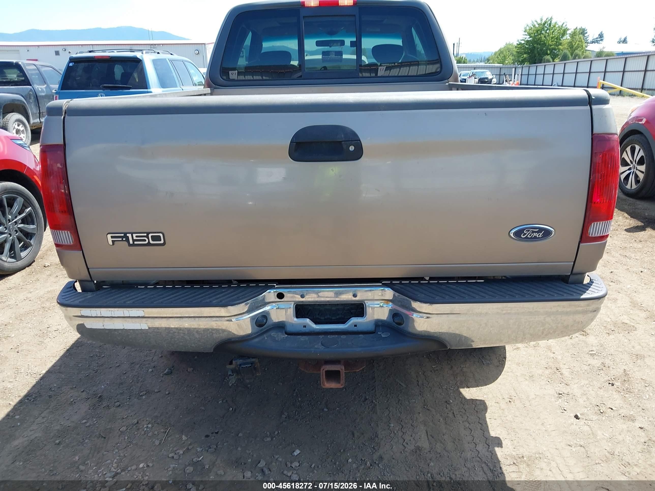 2001 Ford F-150 Lariat/xl/xlt Коричневый vin: 1FTRX18L81KF81163