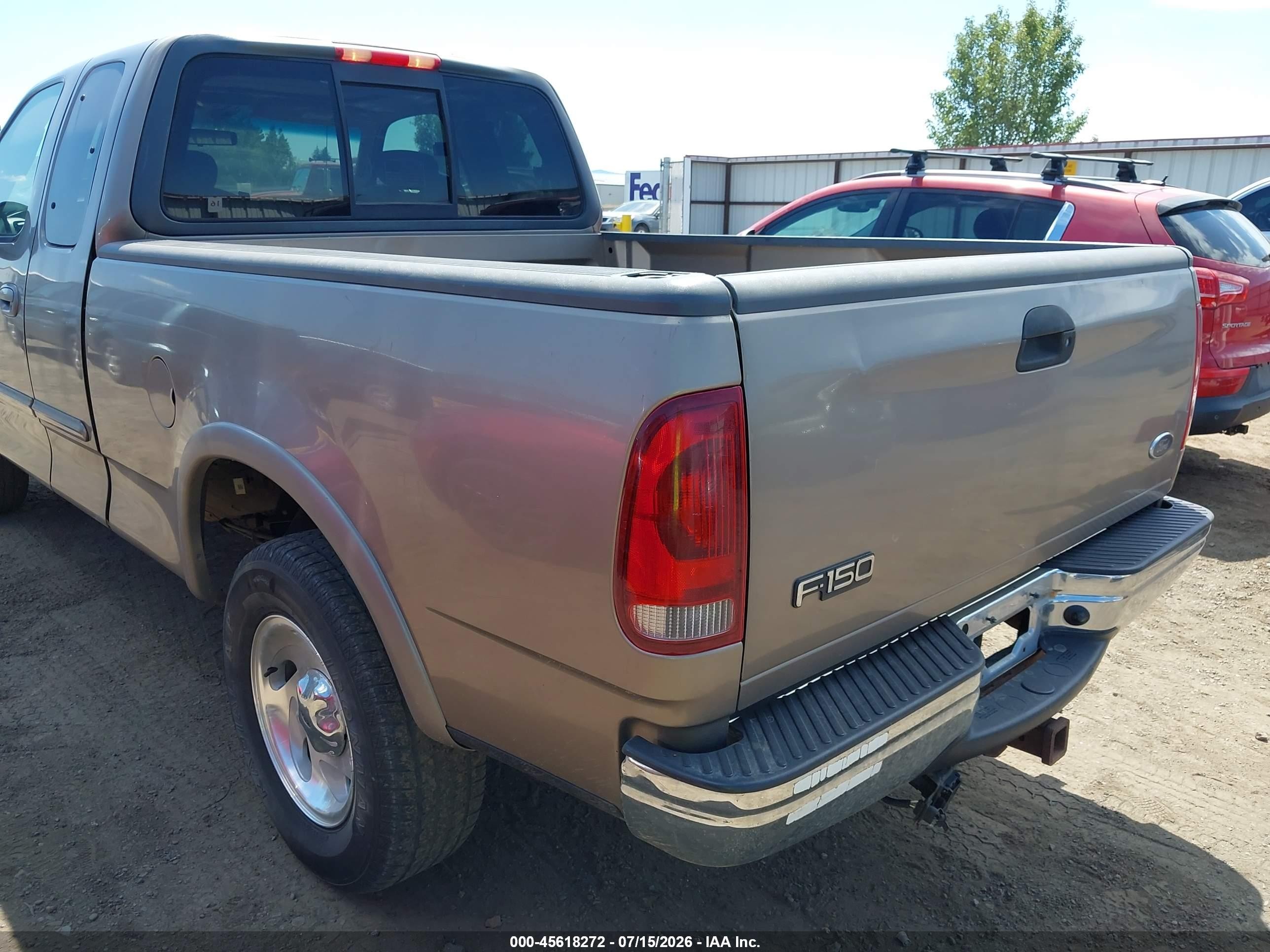 2001 Ford F-150 Lariat/xl/xlt Коричневый vin: 1FTRX18L81KF81163