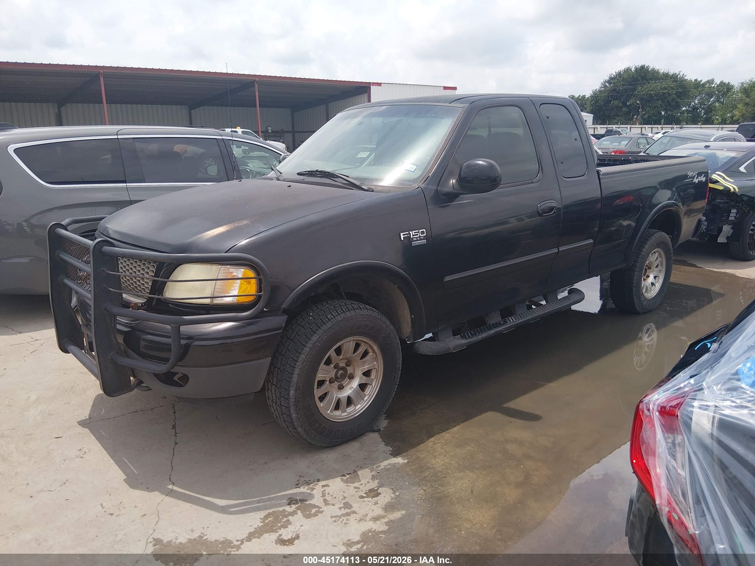 2001 Ford F-150 Lariat/xl/xlt Black vin: 1FTRX18L81NB41572