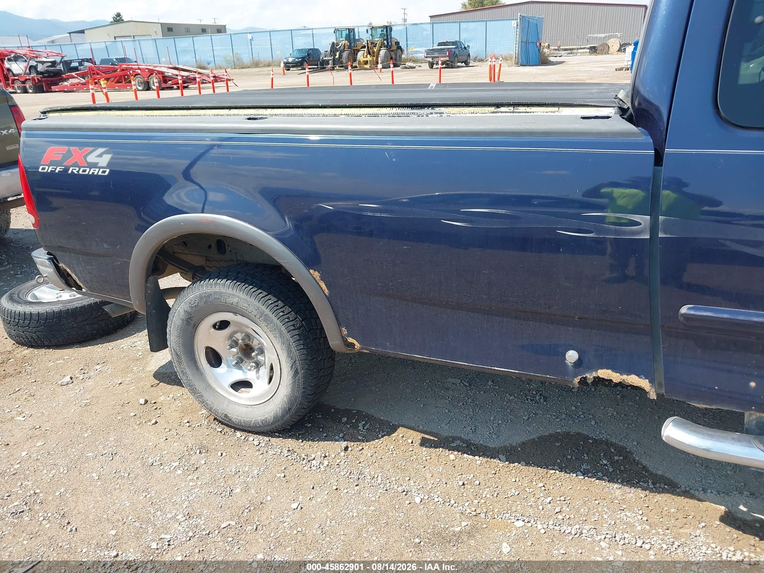 2002 Ford F-150 Lariat/xl/xlt Blue vin: 1FTRX18L82NB28239