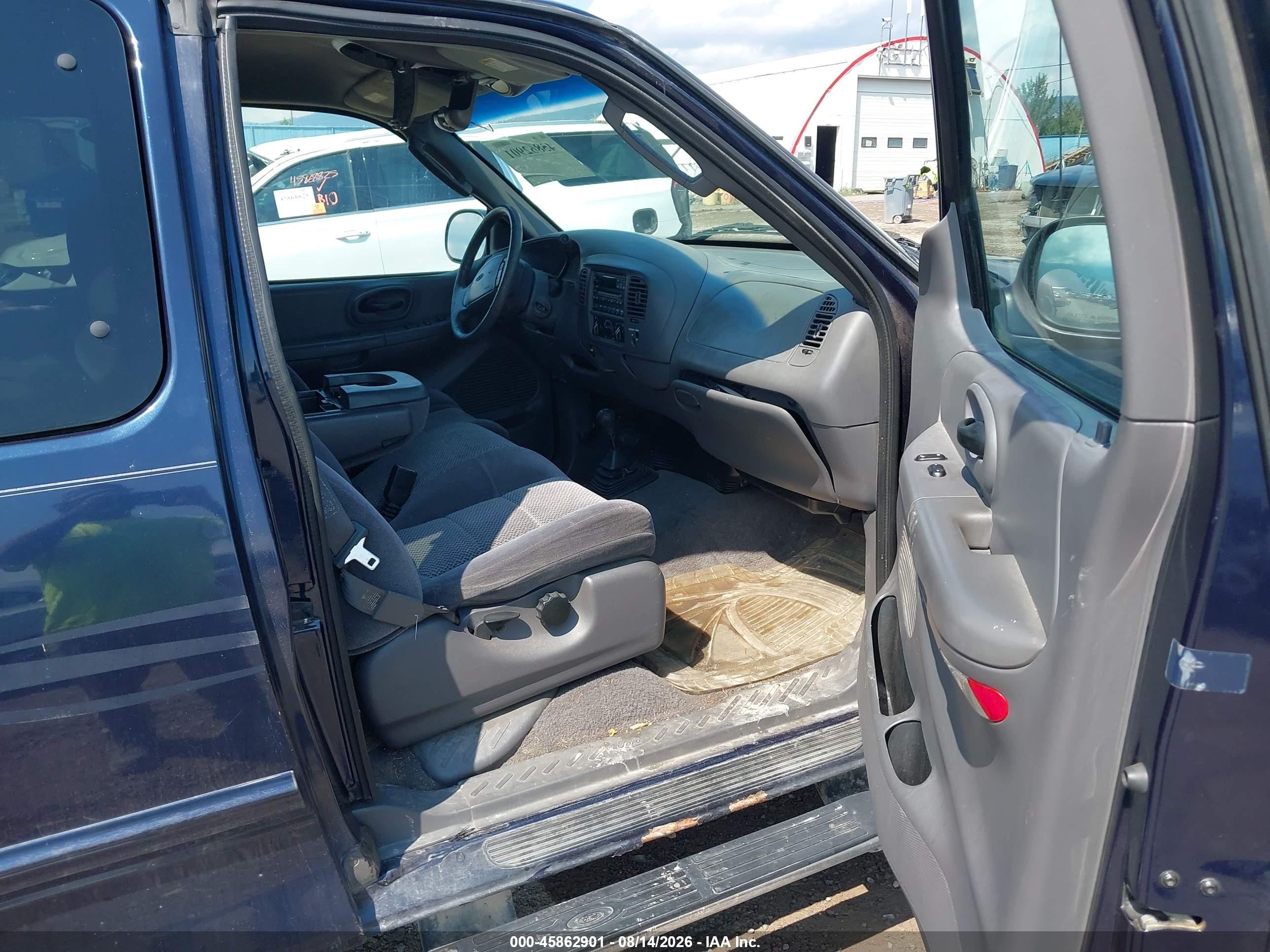 2002 Ford F-150 Lariat/xl/xlt Blue vin: 1FTRX18L82NB28239