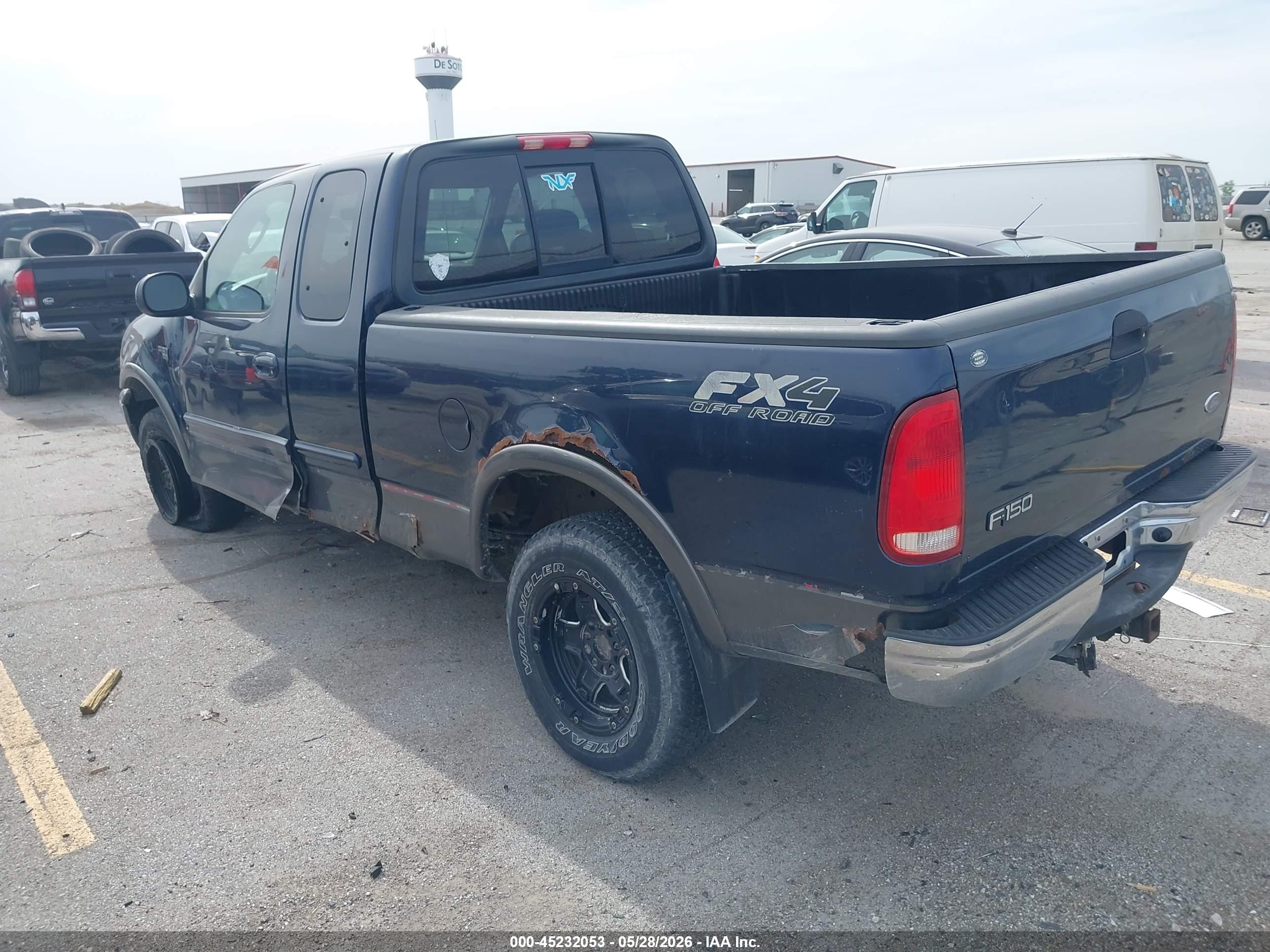 2003 Ford F-150 Lariat/xl/xlt Dark Blue vin: 1FTRX18L83NB94968