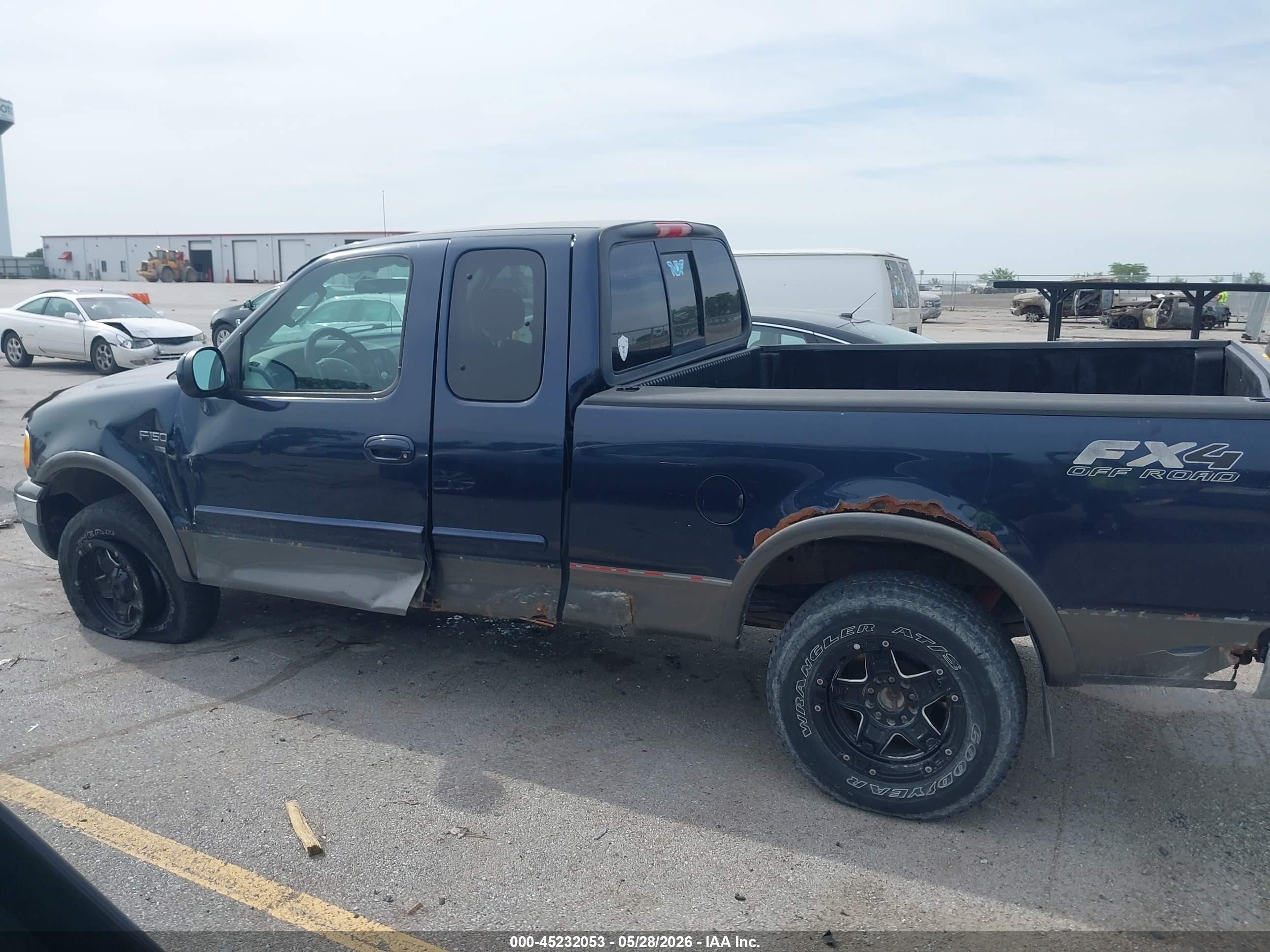 2003 Ford F-150 Lariat/xl/xlt Dark Blue vin: 1FTRX18L83NB94968