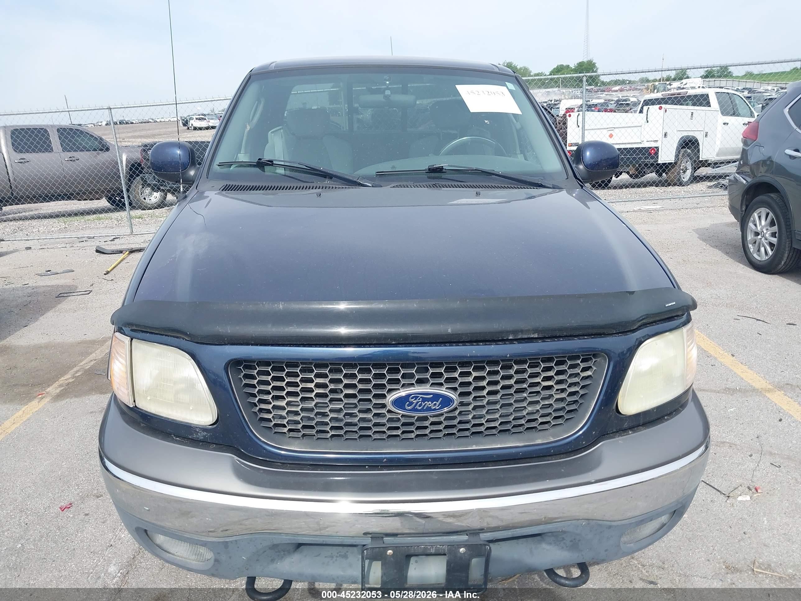 2003 Ford F-150 Lariat/xl/xlt Dark Blue vin: 1FTRX18L83NB94968