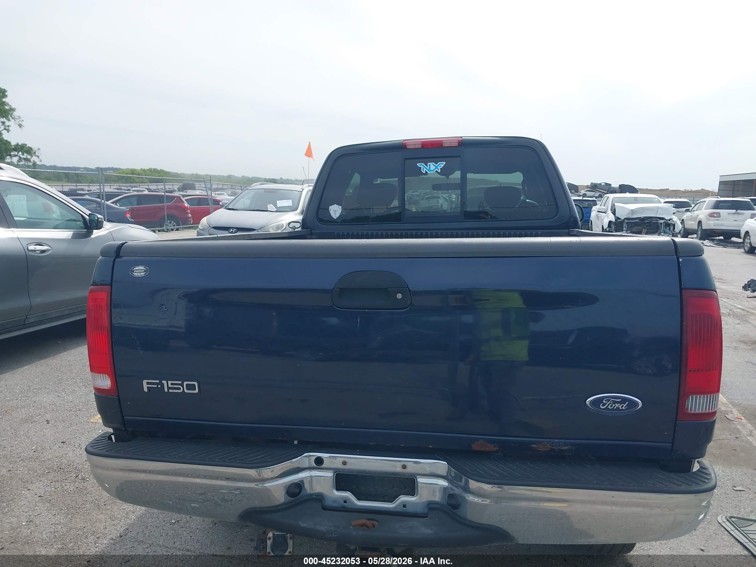 2003 Ford F-150 Lariat/xl/xlt Dark Blue vin: 1FTRX18L83NB94968
