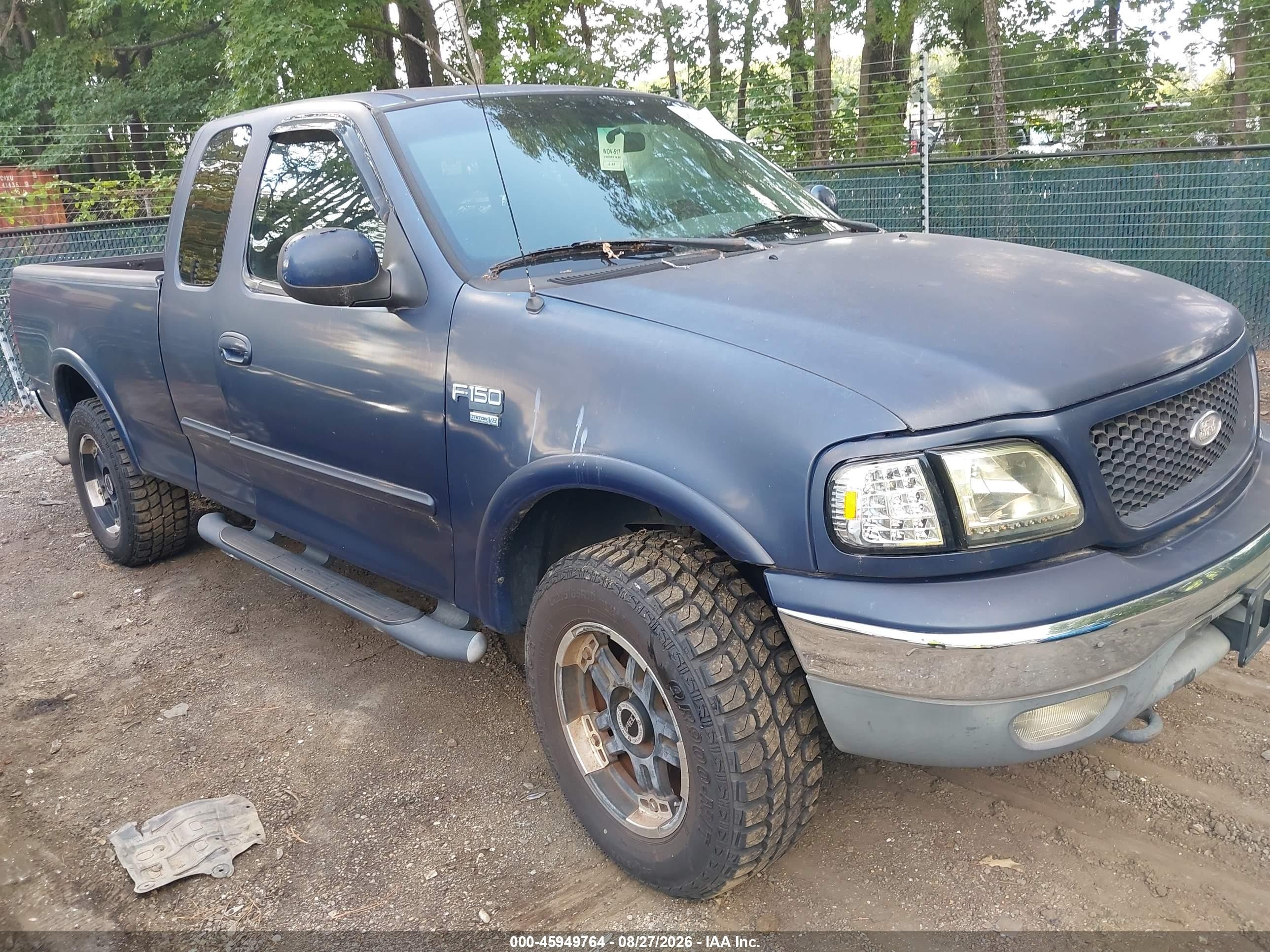 2000 Ford F150   Blue vin: 1FTRX18L8YKB09555