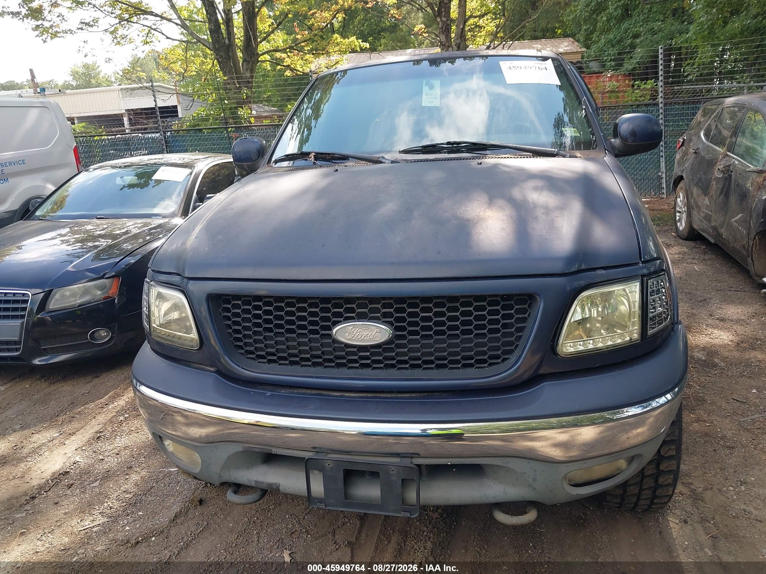 2000 Ford F150   Blue vin: 1FTRX18L8YKB09555